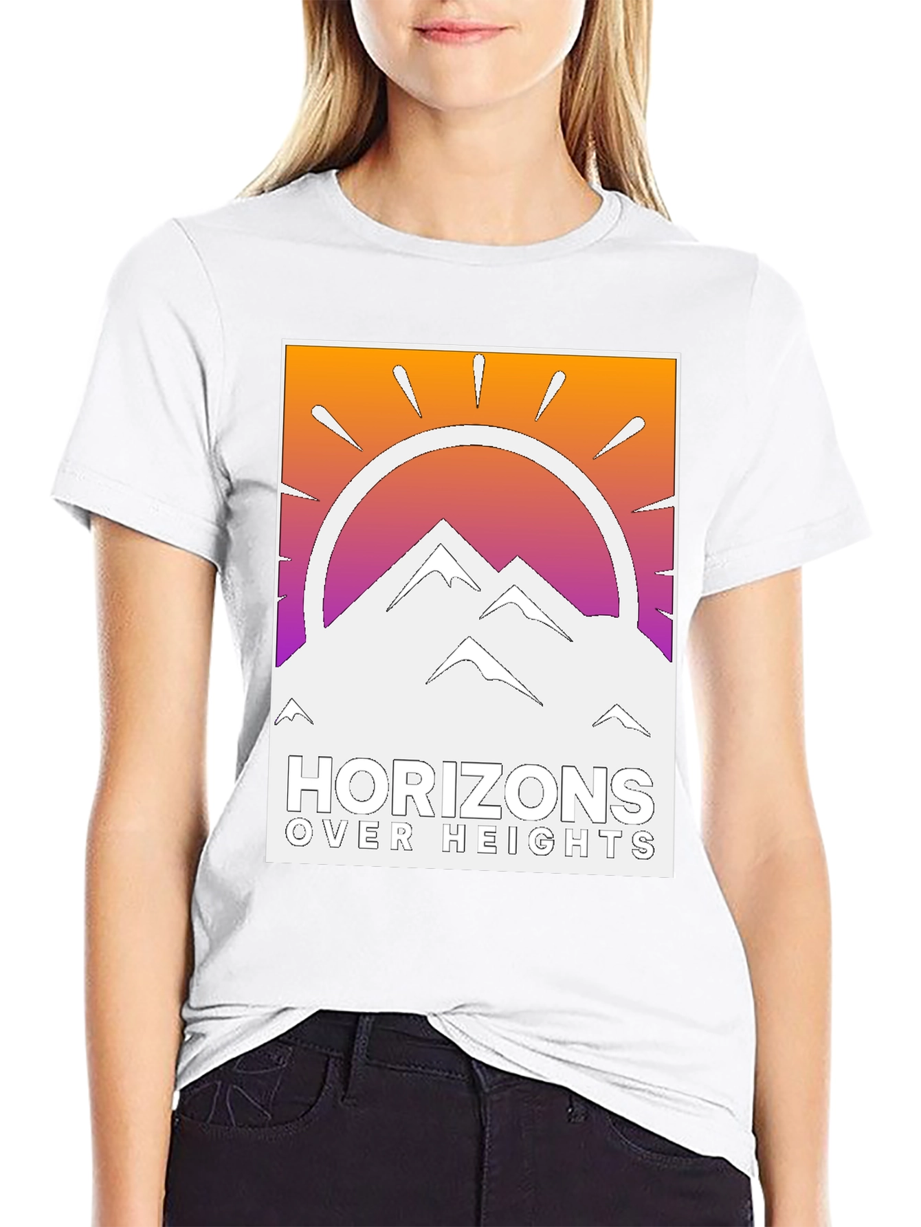 Horizons Over Heights Graphic Tee