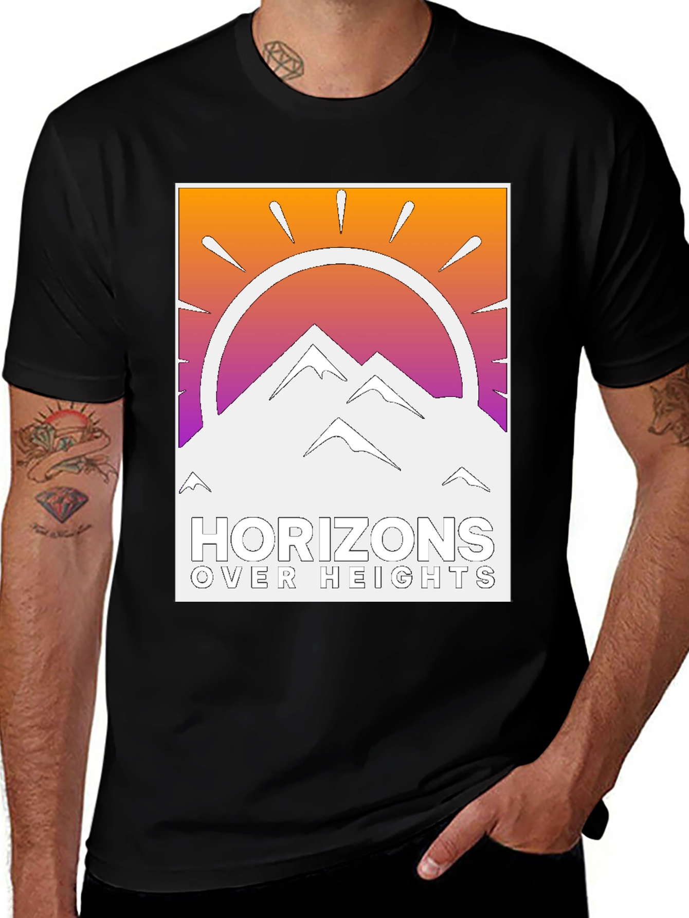 Horizons Over Heights Graphic Tee