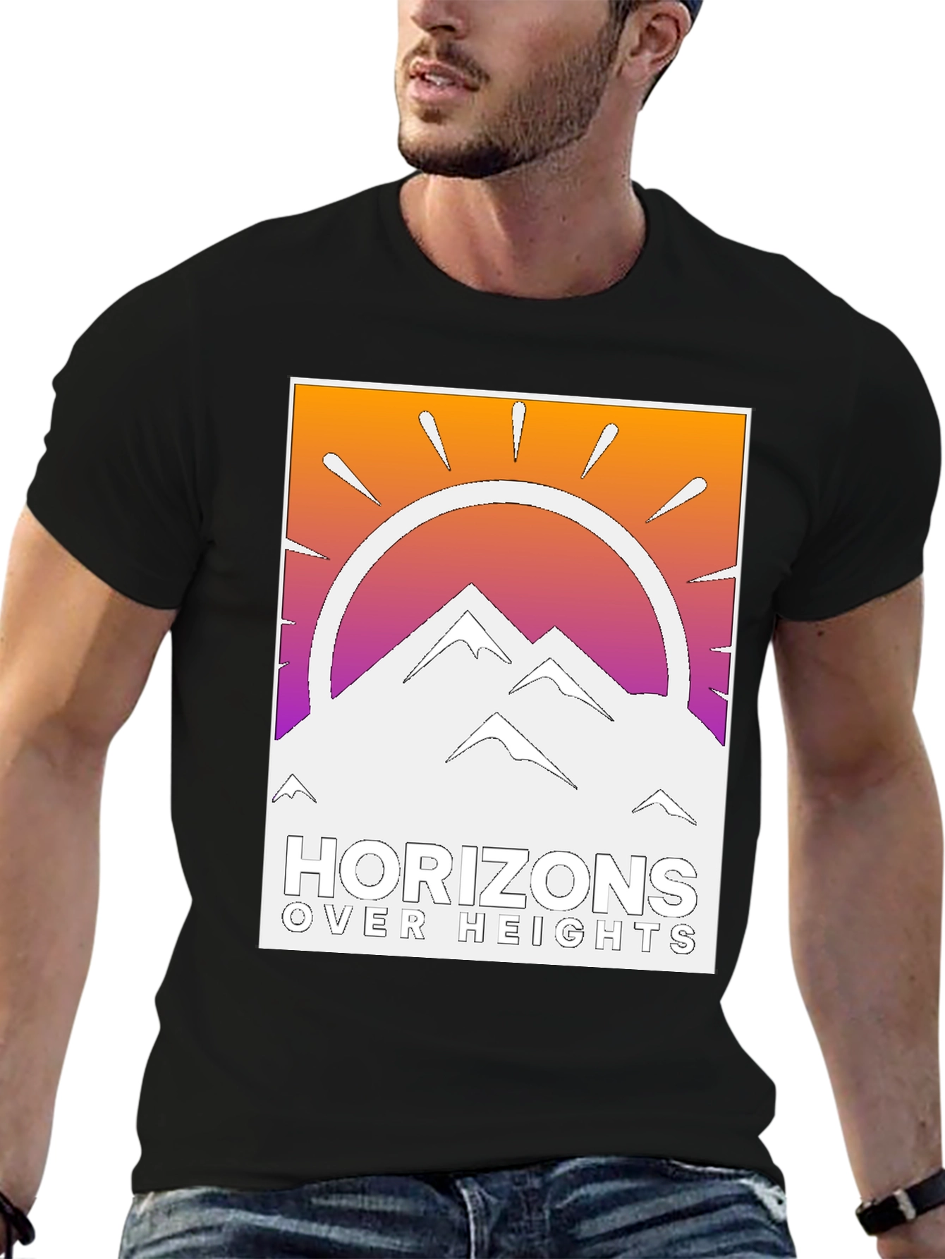 Horizons Over Heights Graphic Tee