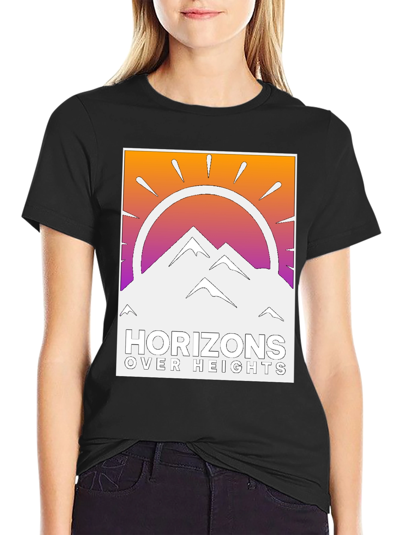 Horizons Over Heights Graphic Tee