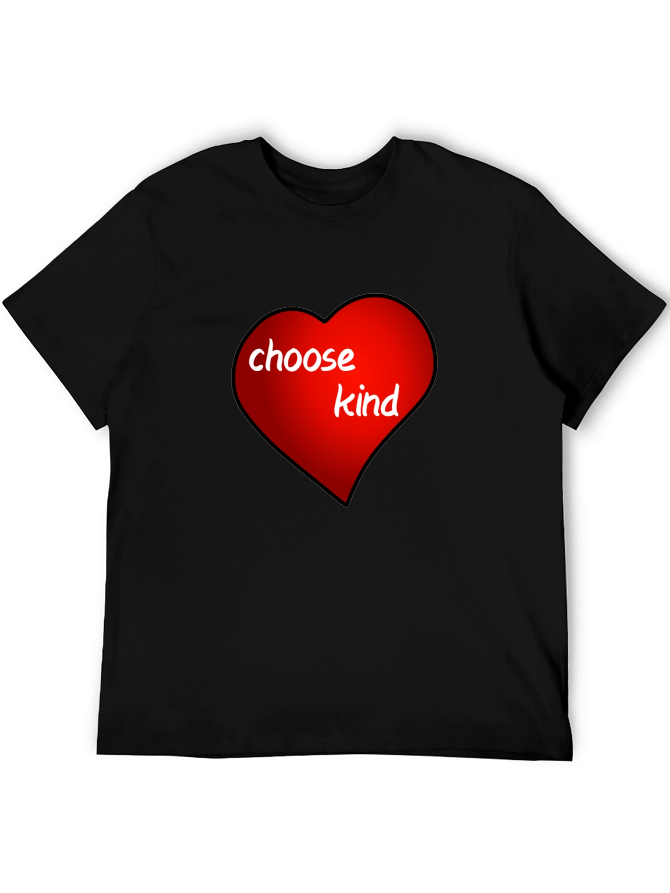 Choose Kind Heart T-Shirt - Spread Positivity