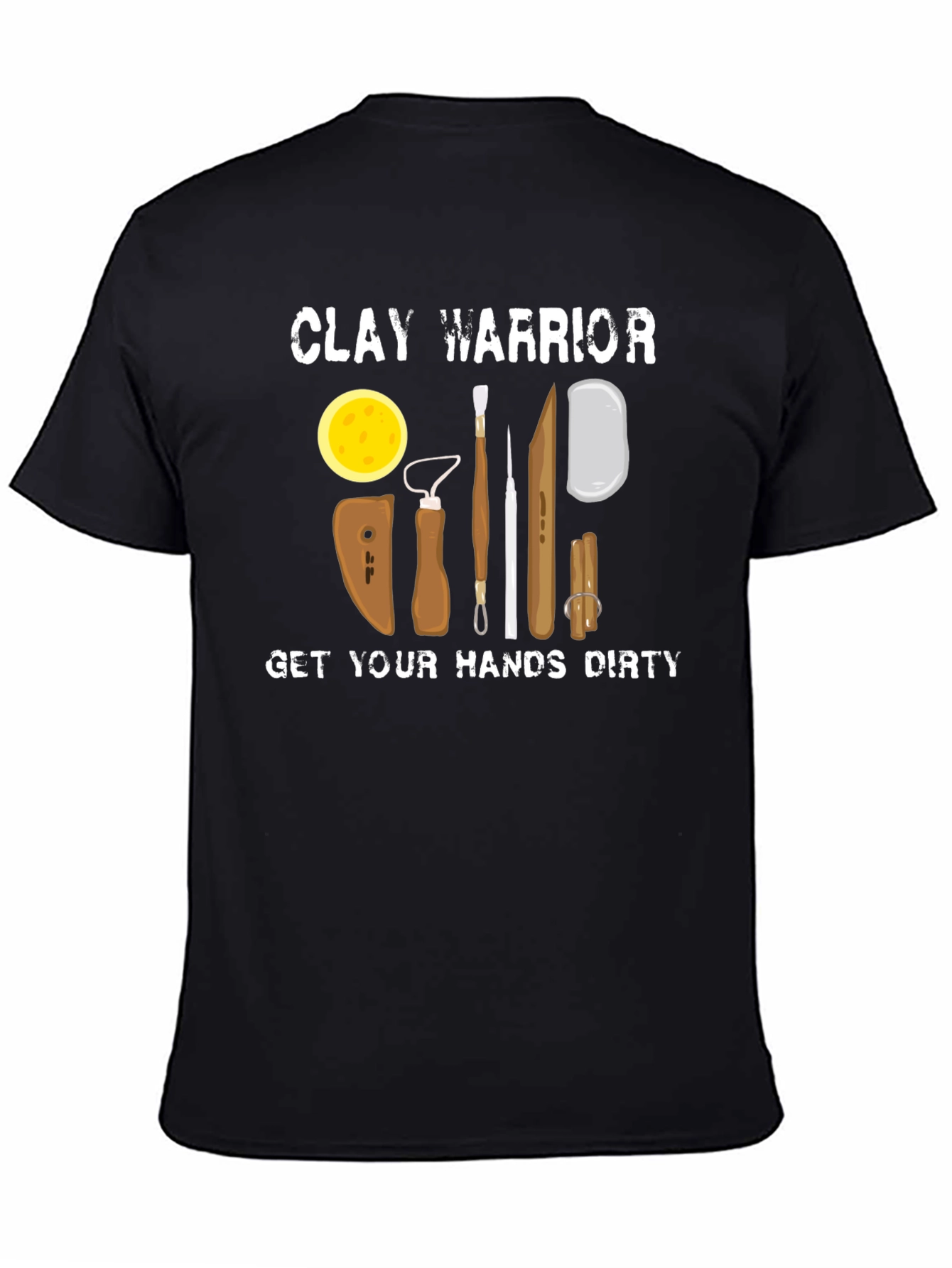 Clay Warrior T-Shirt Pottery Lover Gift