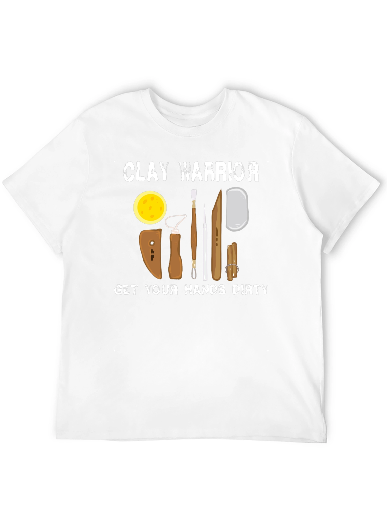 Clay Warrior T-Shirt Pottery Lover Gift