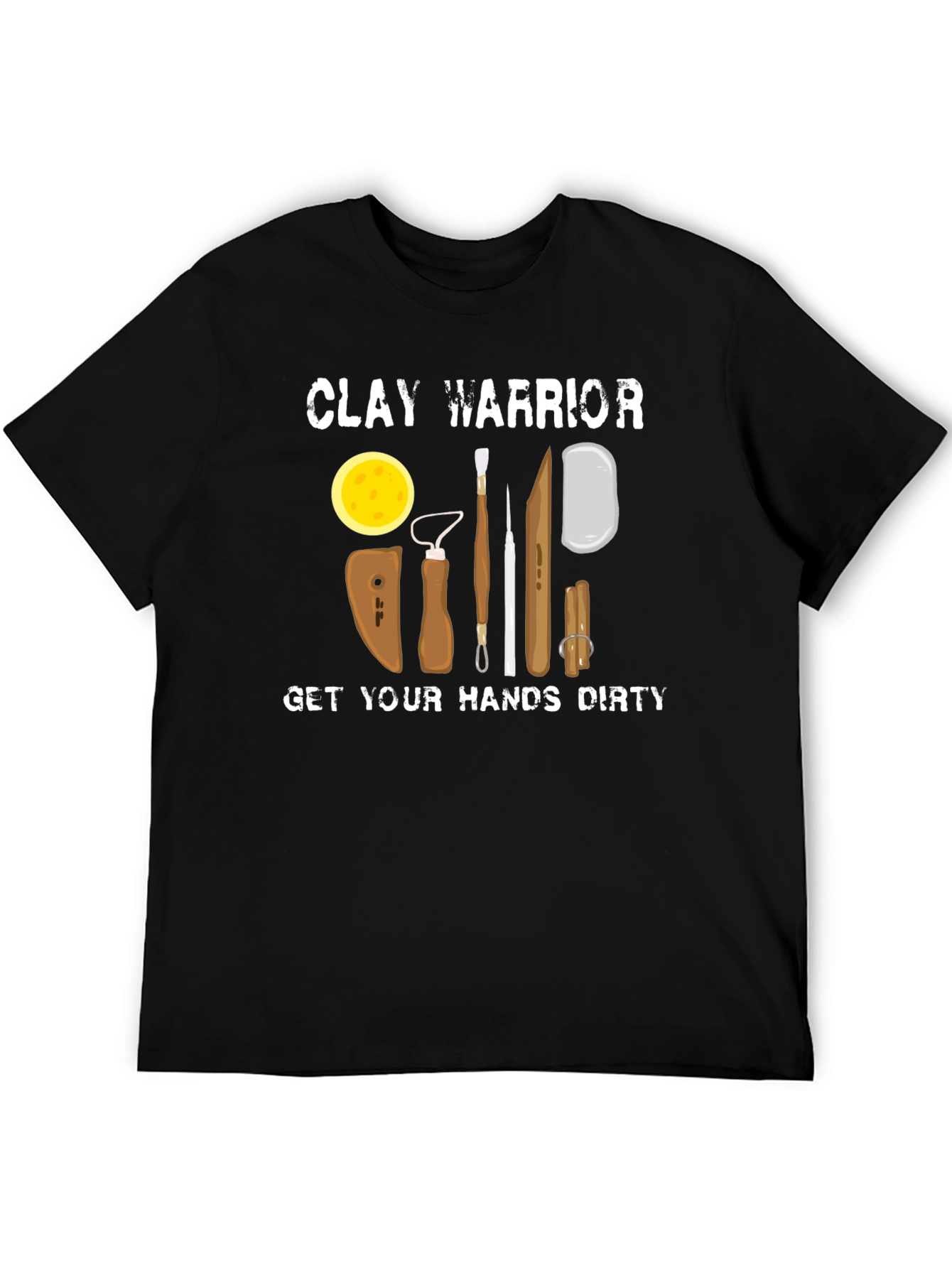 Clay Warrior T-Shirt Pottery Lover Gift