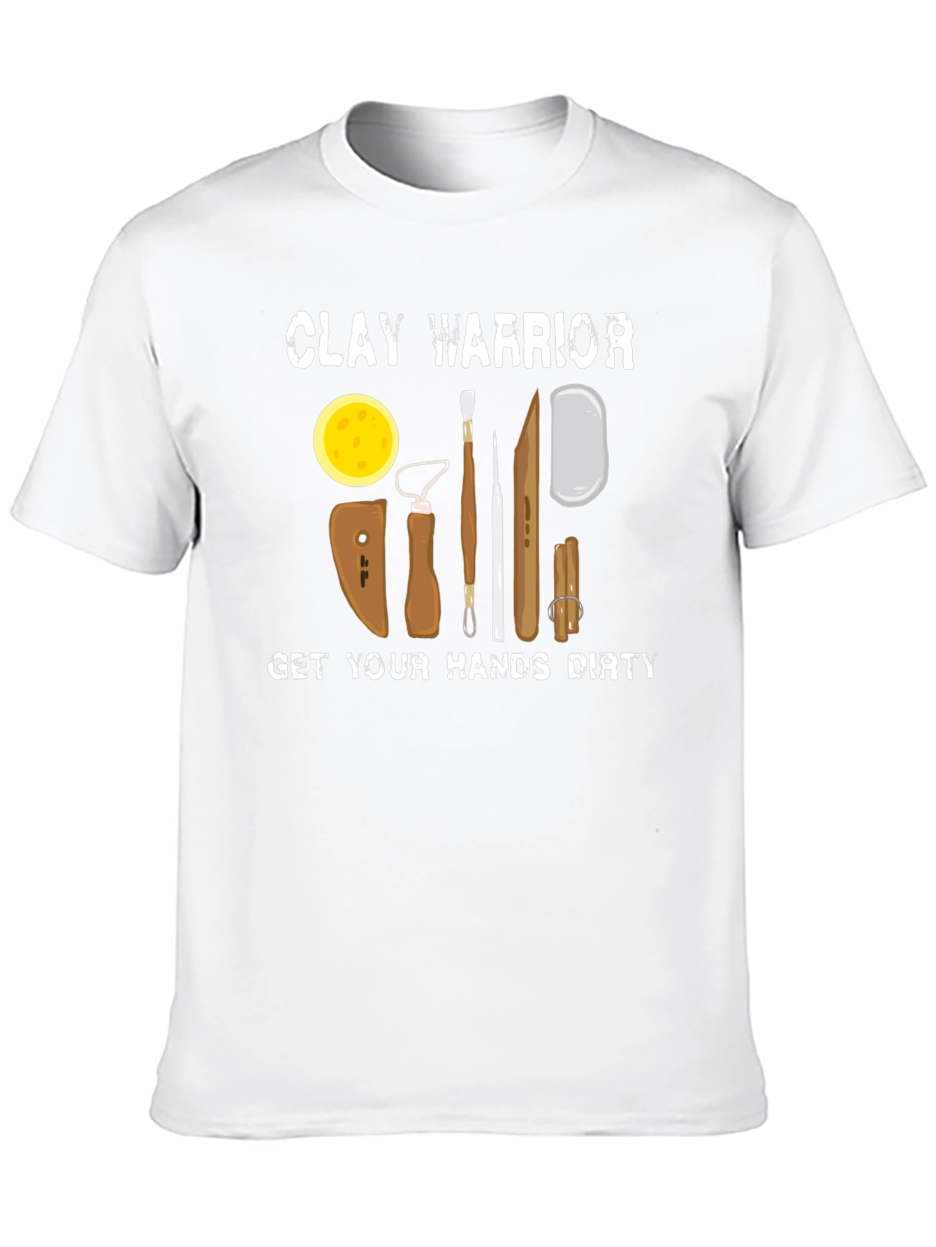 Clay Warrior T-Shirt Pottery Lover Gift