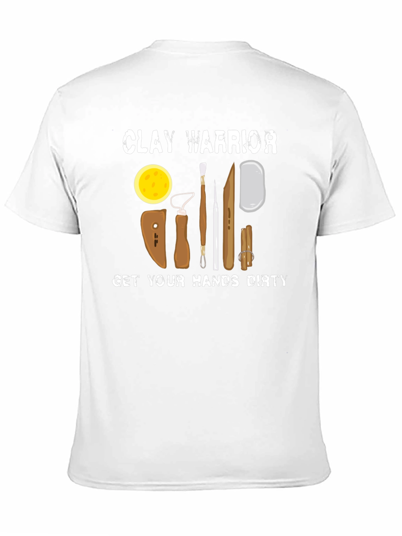 Clay Warrior T-Shirt Pottery Lover Gift