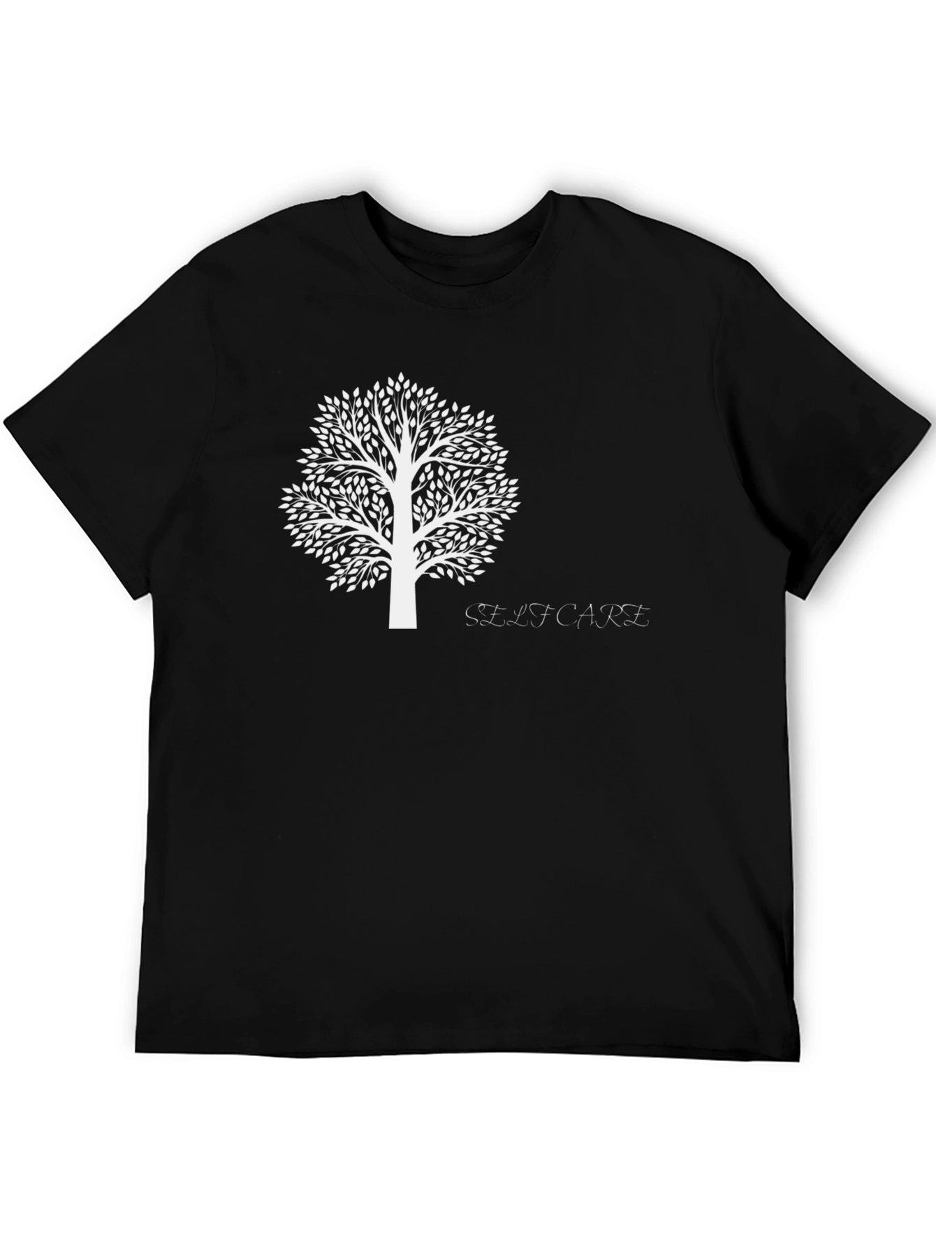 Black Tree of Life Graphic Tee - Self-Care Shirt