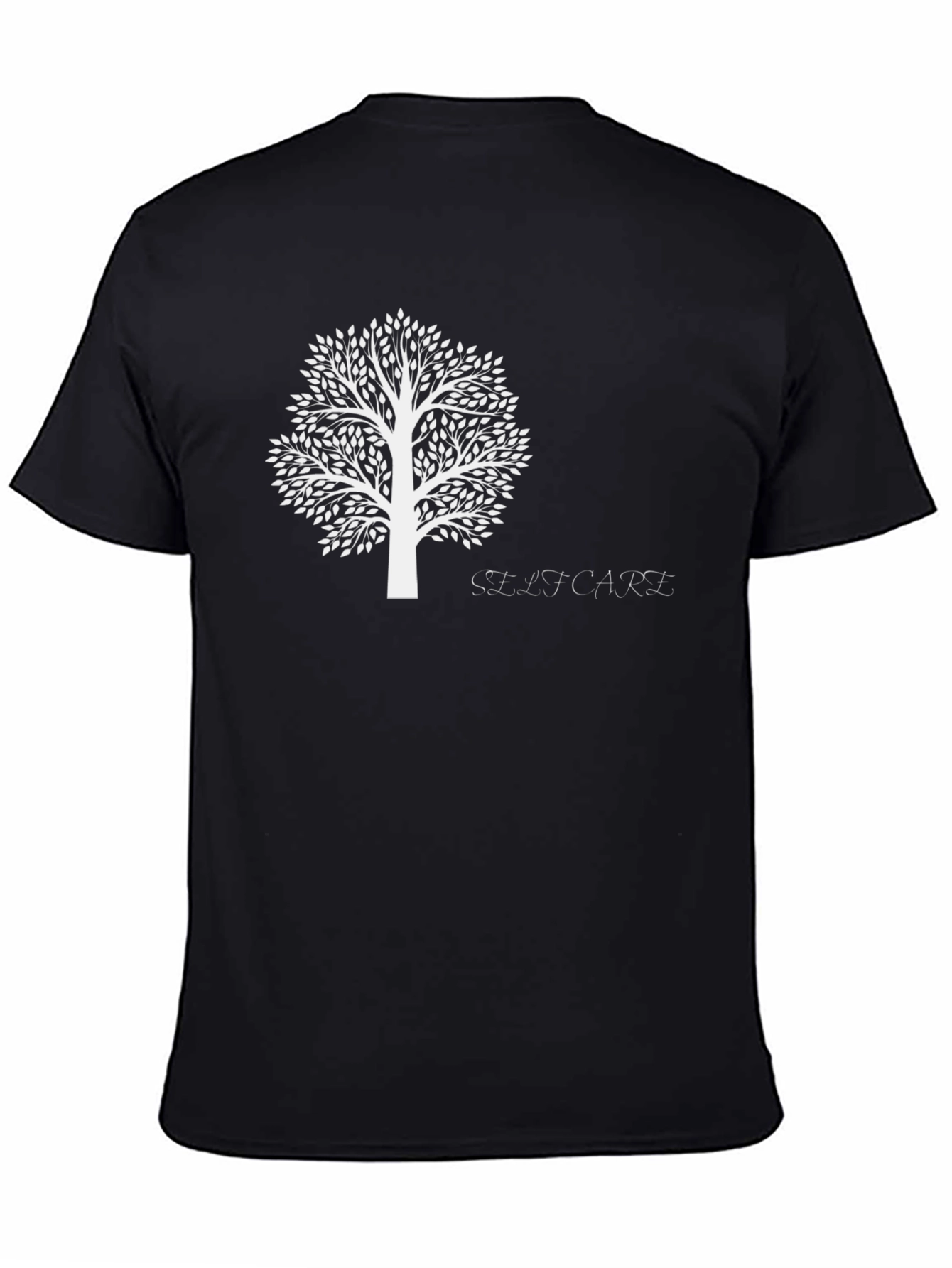 Black Tree of Life Graphic Tee - Self-Care Shirt