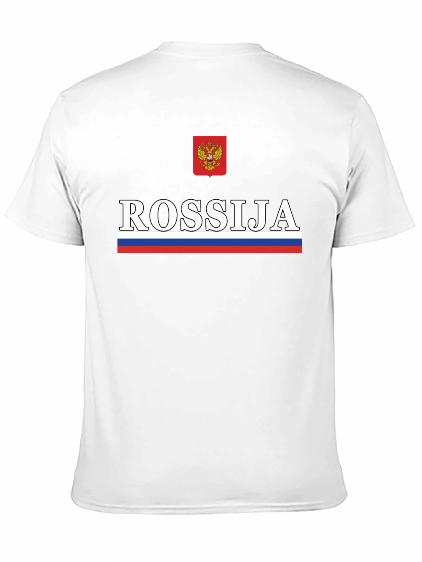 Rossija Russia T-Shirt - Black Patriotic Tee