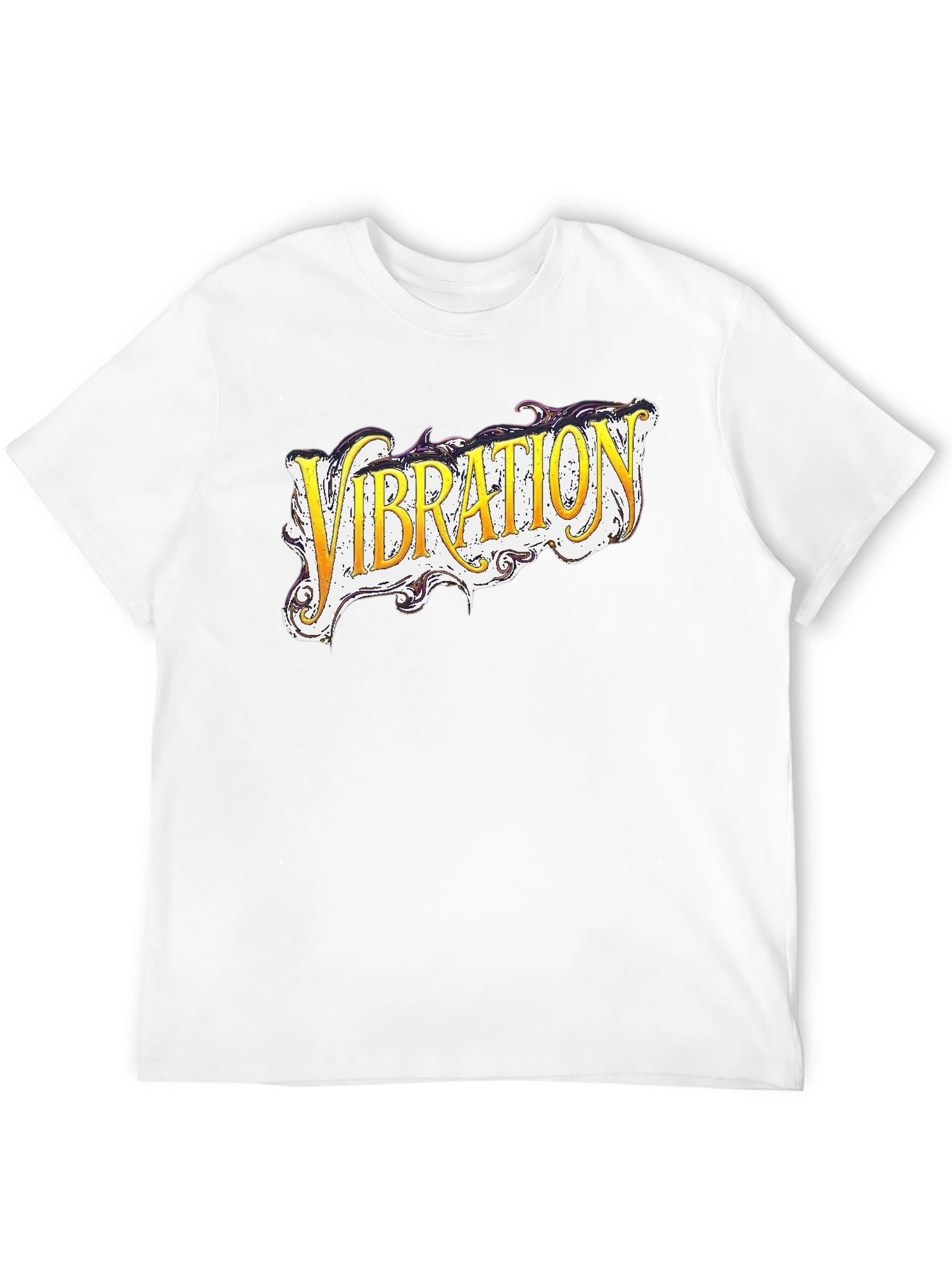 Vibration Graphic Black T-Shirt