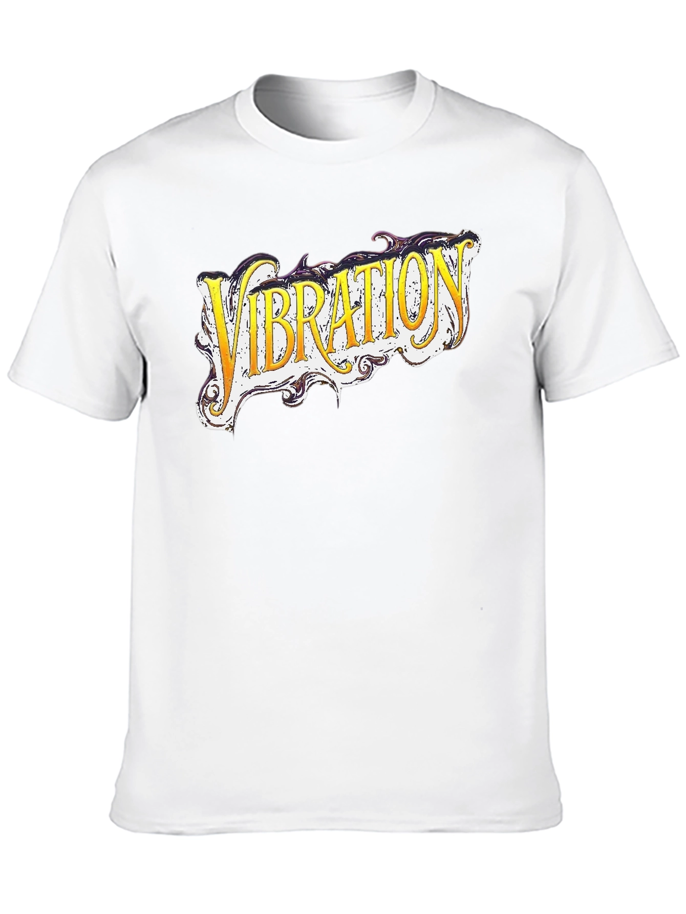 Vibration Graphic Black T-Shirt