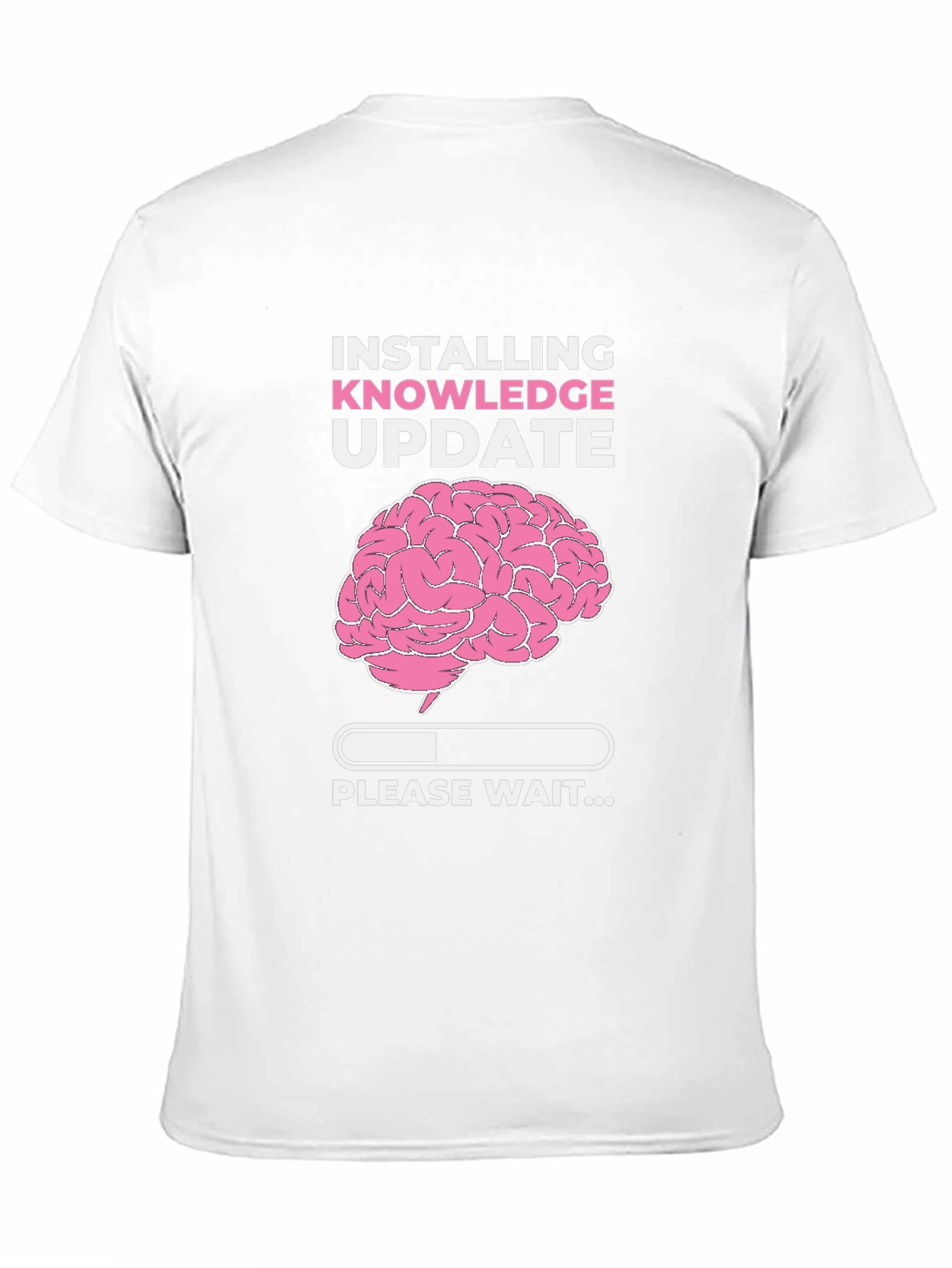Installing Knowledge Update Black T-Shirt