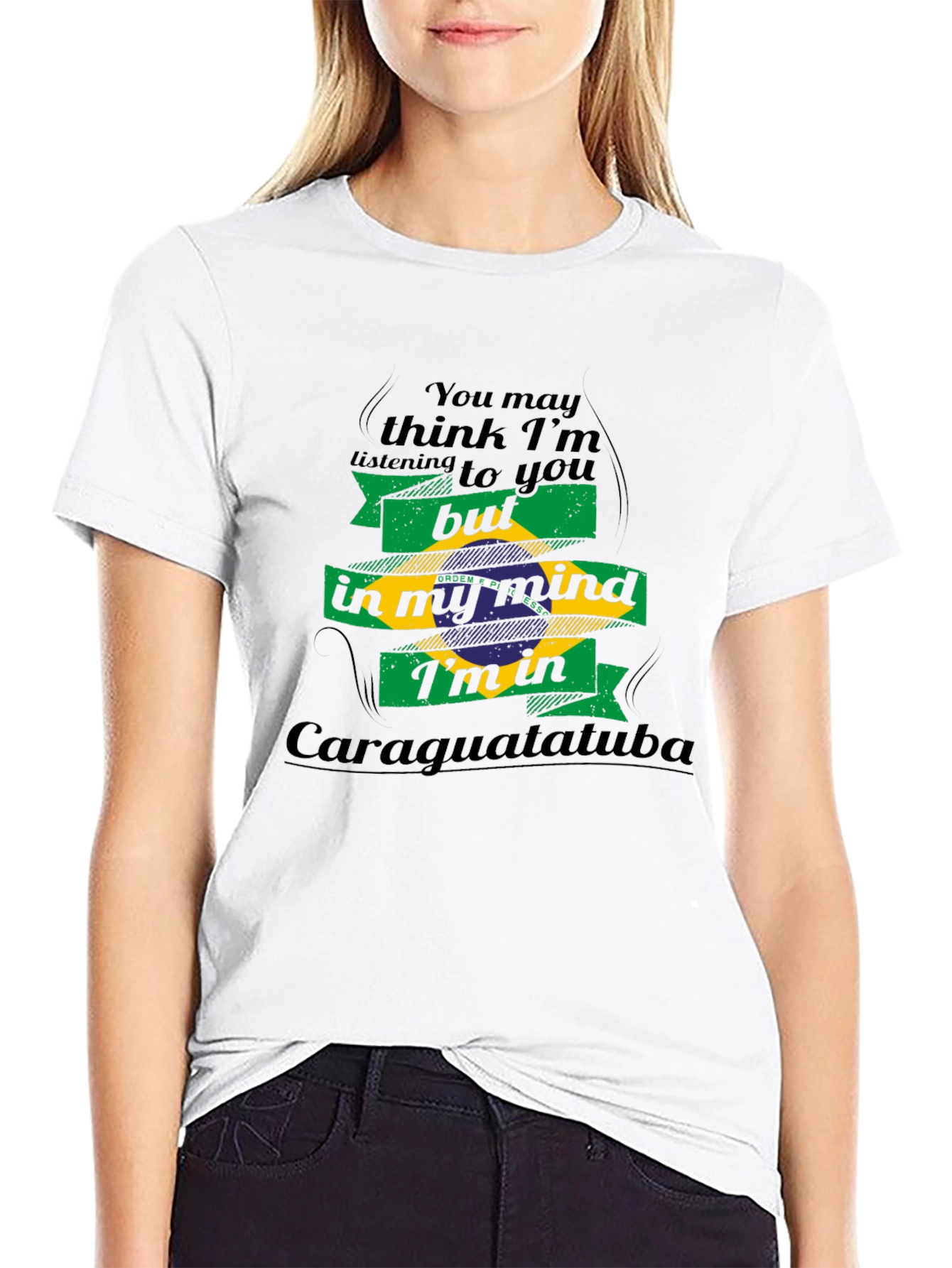 Caraguatatuba Mind T-Shirt - Brazil Novelty Tee