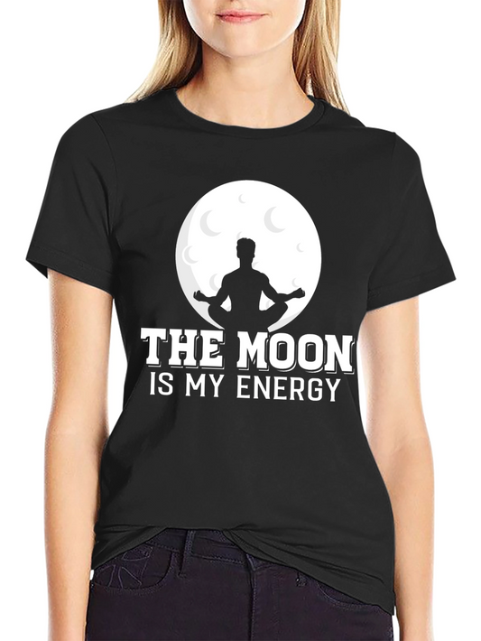 The Moon Is My Energy Graphic T-Shirt