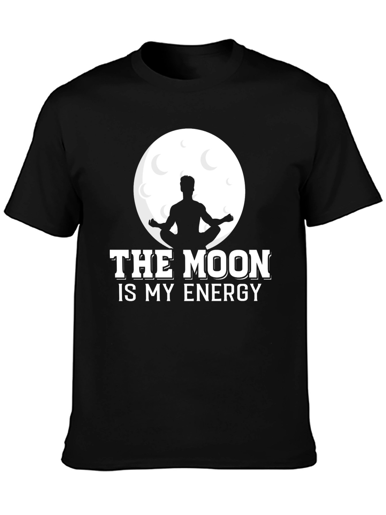 The Moon Is My Energy Graphic T-Shirt