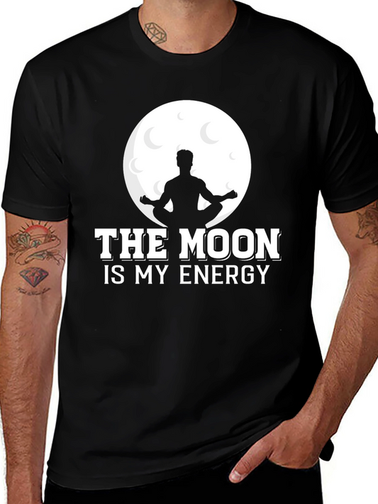 The Moon Is My Energy Graphic T-Shirt