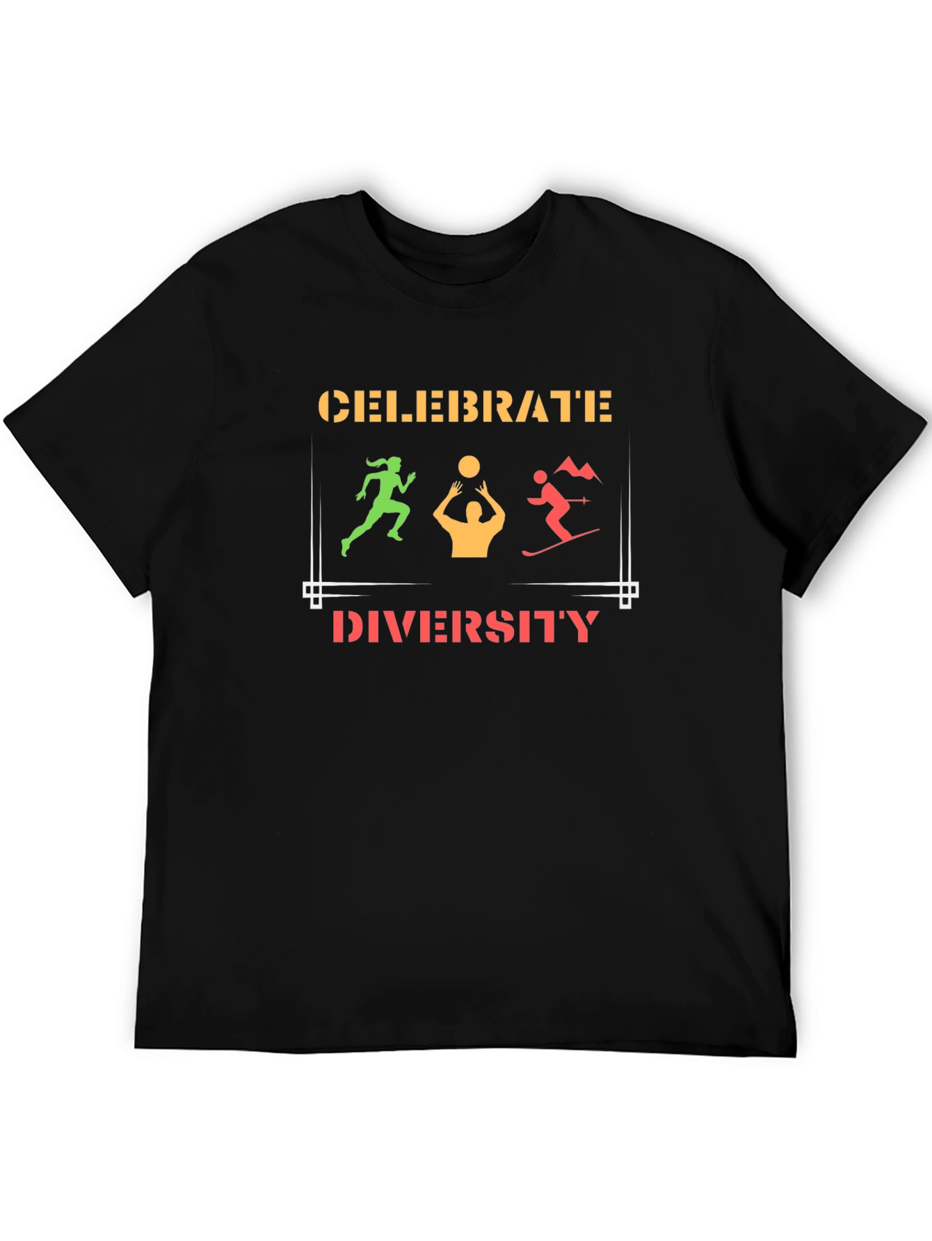 Celebrate Diversity Graphic T-Shirt
