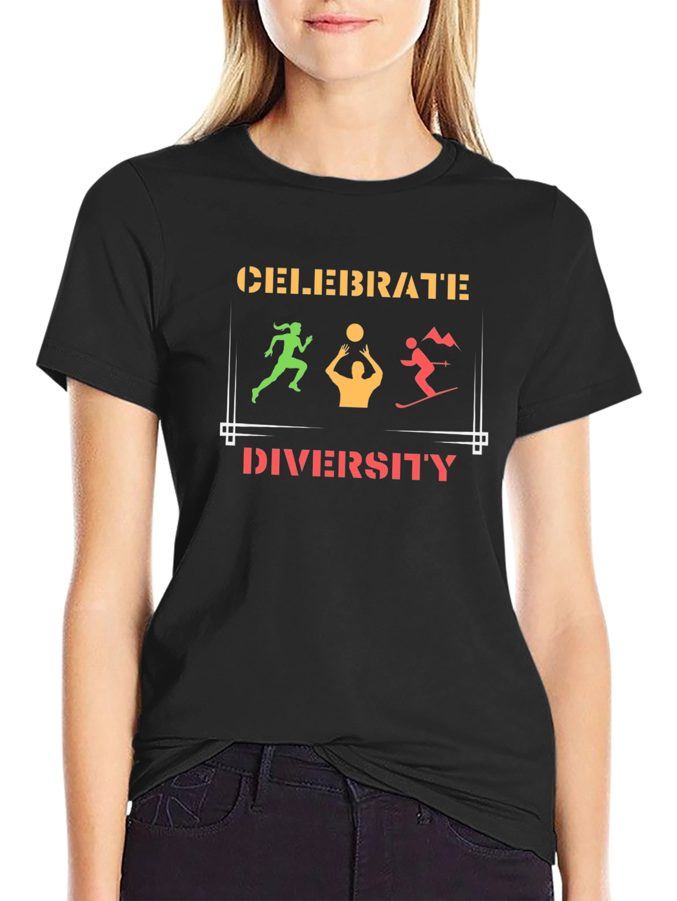 Celebrate Diversity Graphic T-Shirt