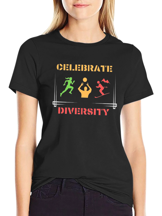 Celebrate Diversity Graphic T-Shirt
