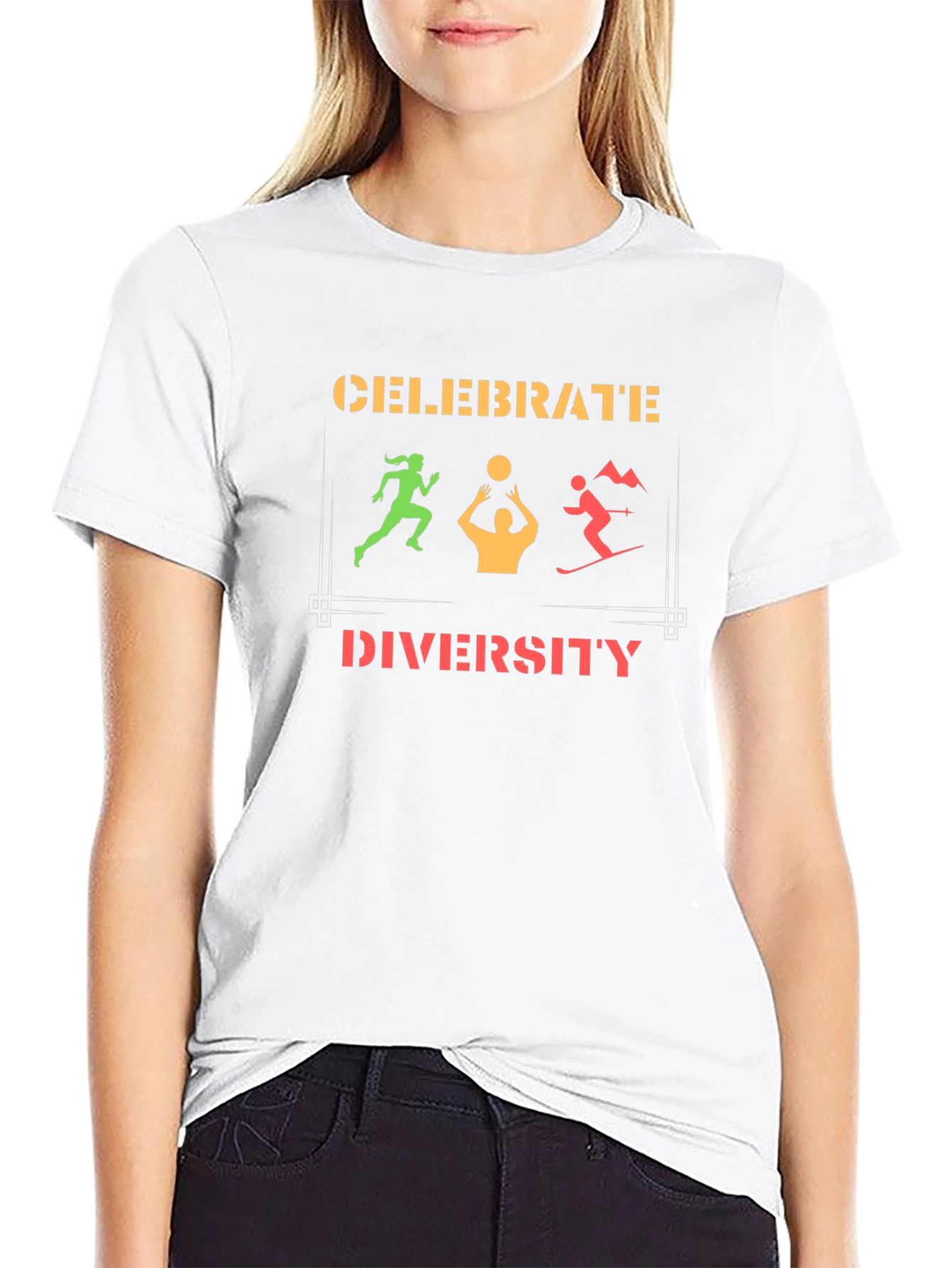 Celebrate Diversity Graphic T-Shirt