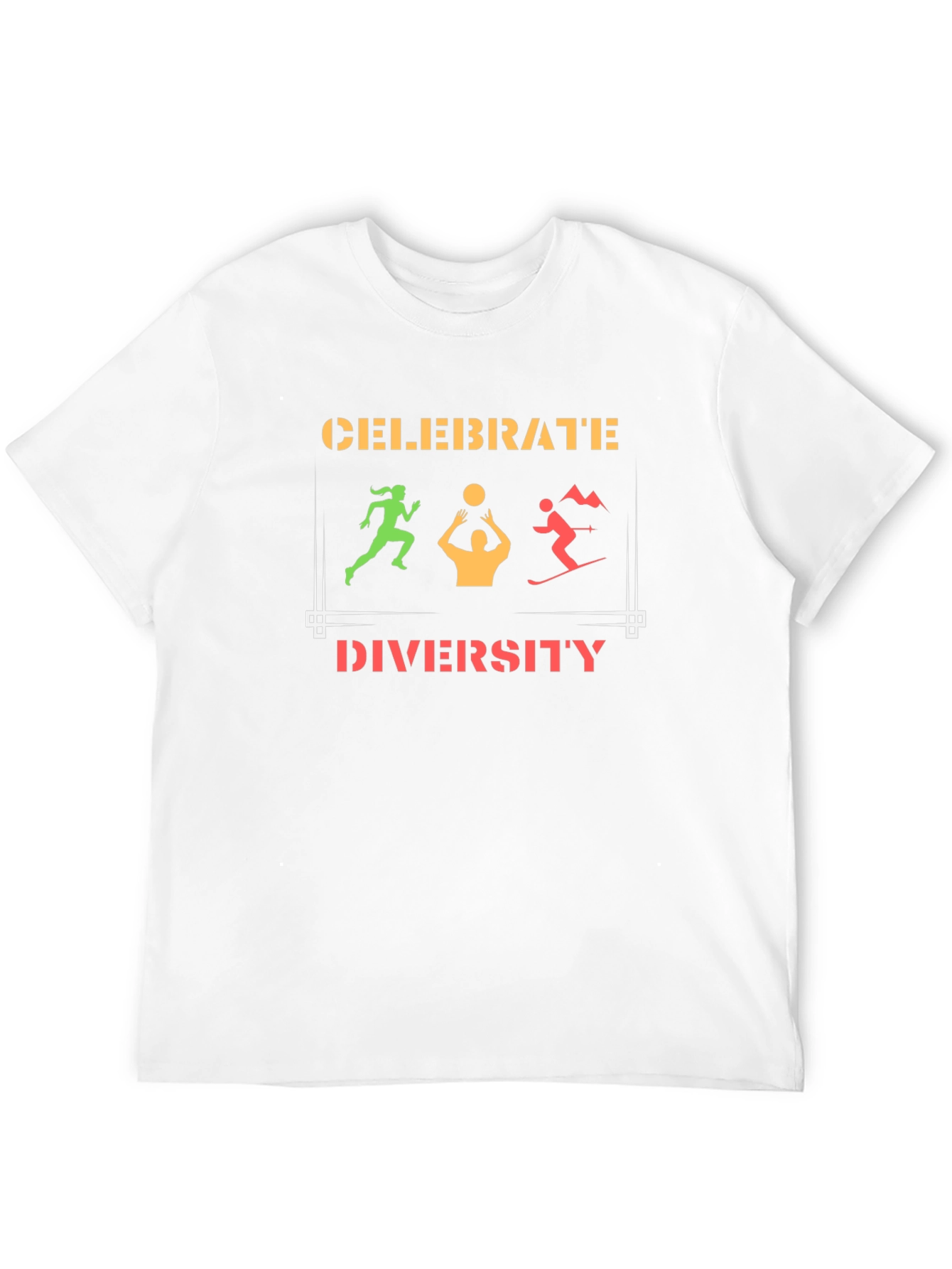 Celebrate Diversity Graphic T-Shirt