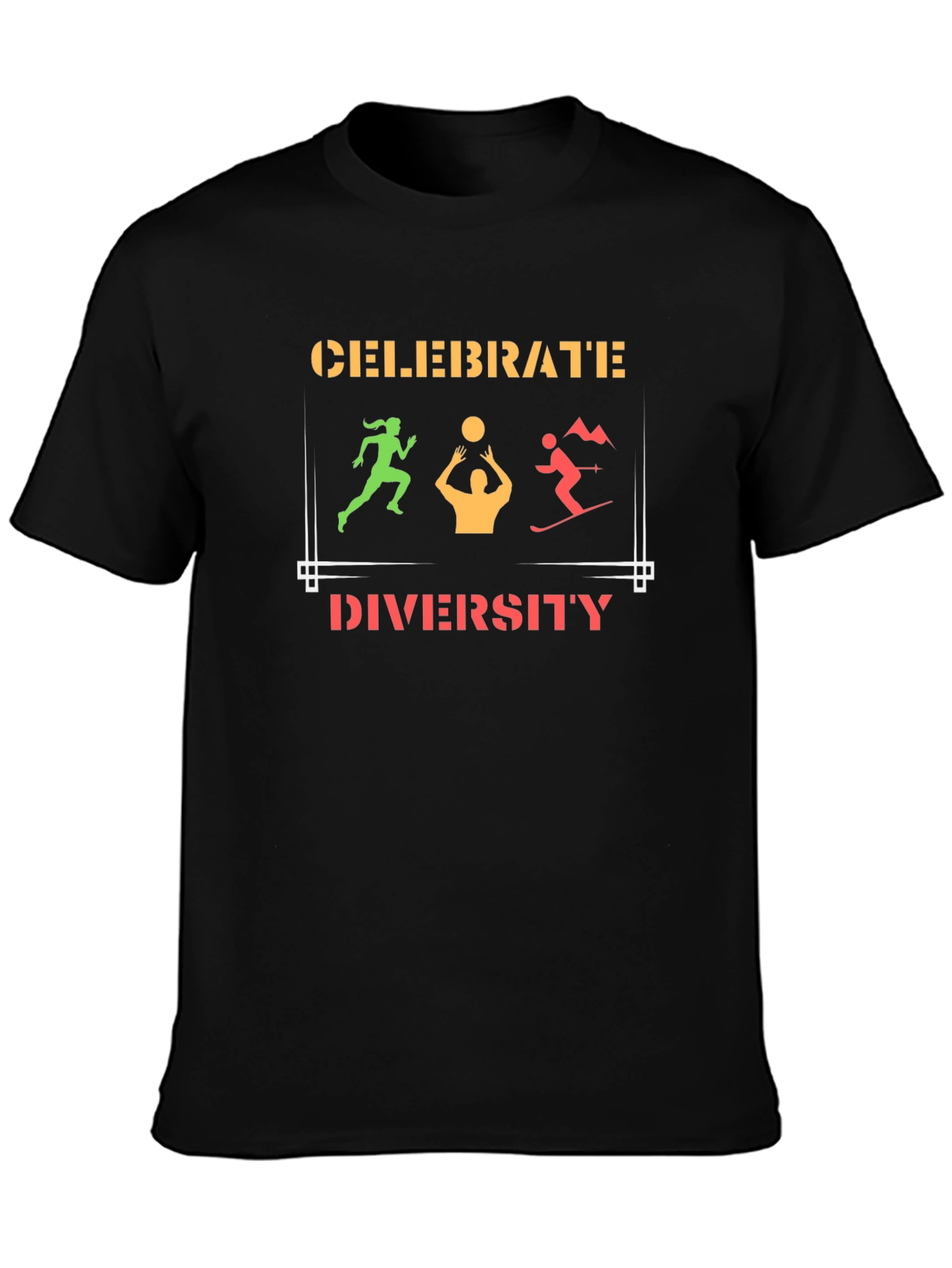 Celebrate Diversity Graphic T-Shirt