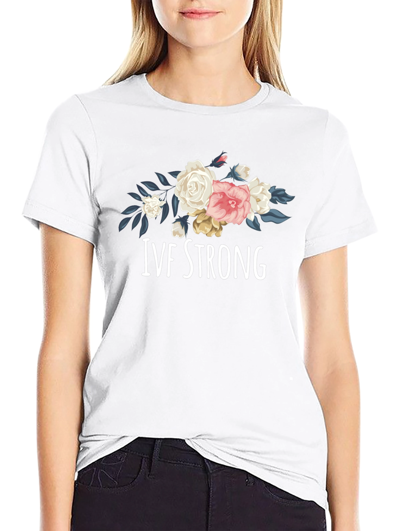 IVF Strong Floral T-Shirt