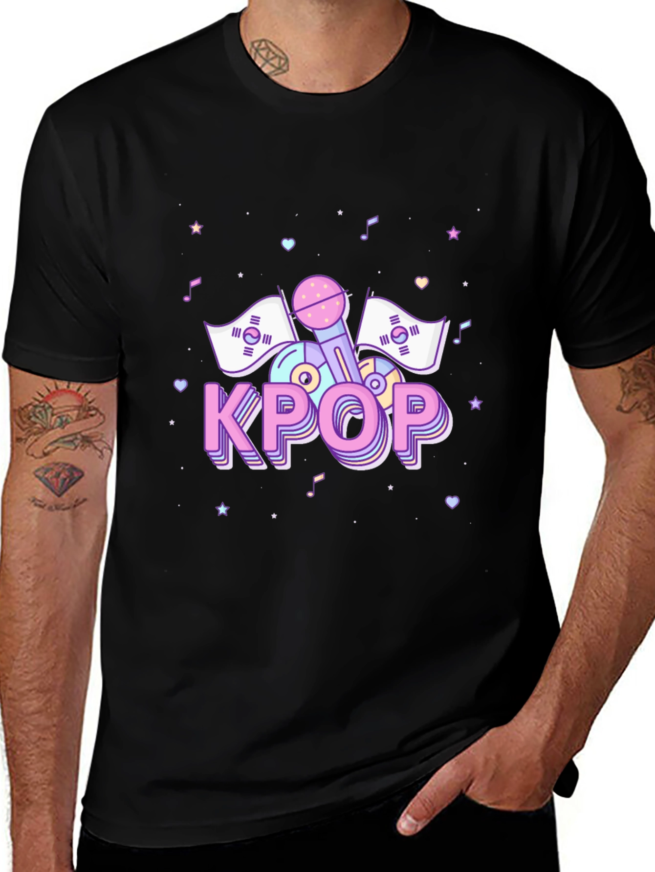 KPOP Graphic T-Shirt - Music Lover Tee