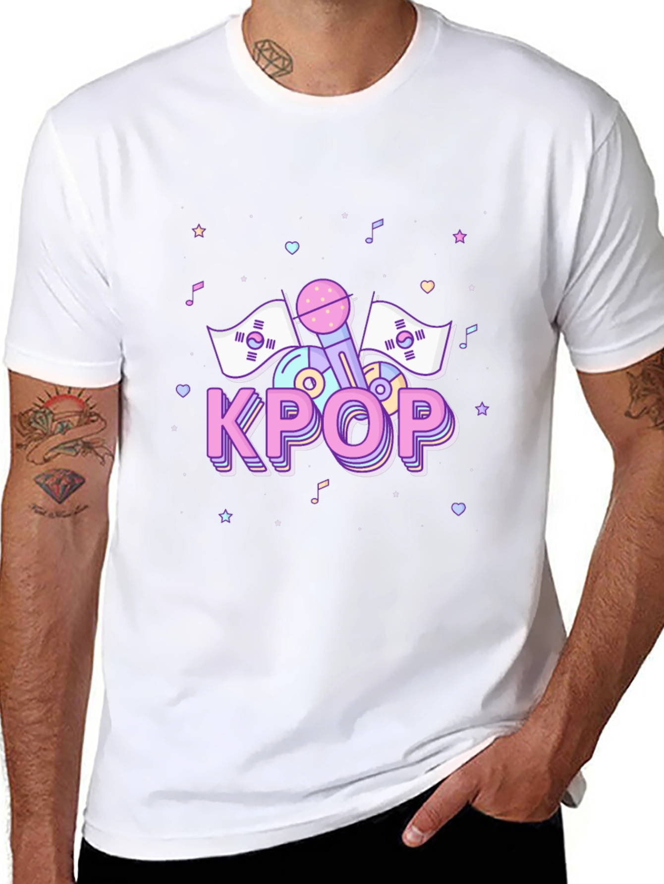 KPOP Graphic T-Shirt - Music Lover Tee