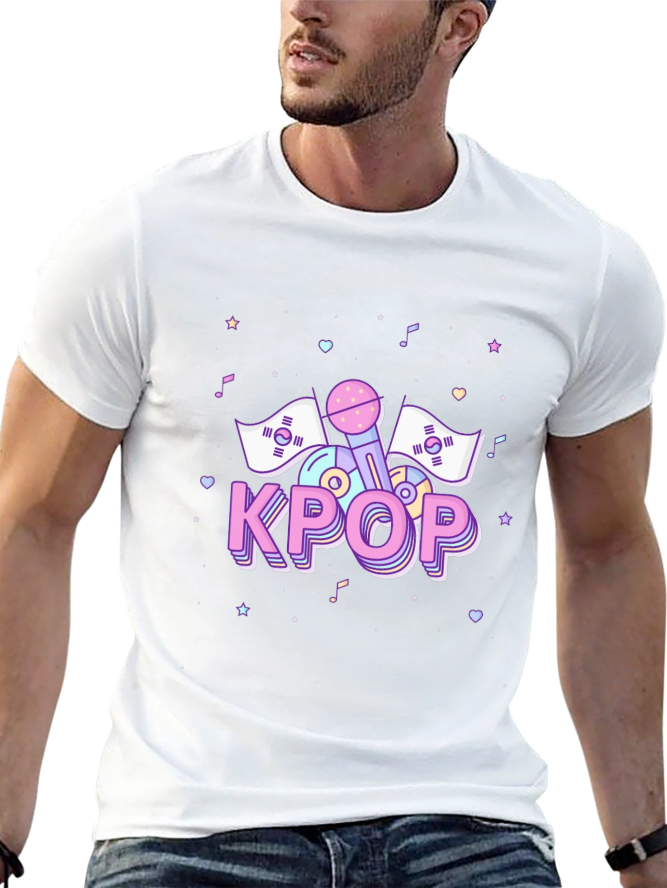 KPOP Graphic T-Shirt - Music Lover Tee