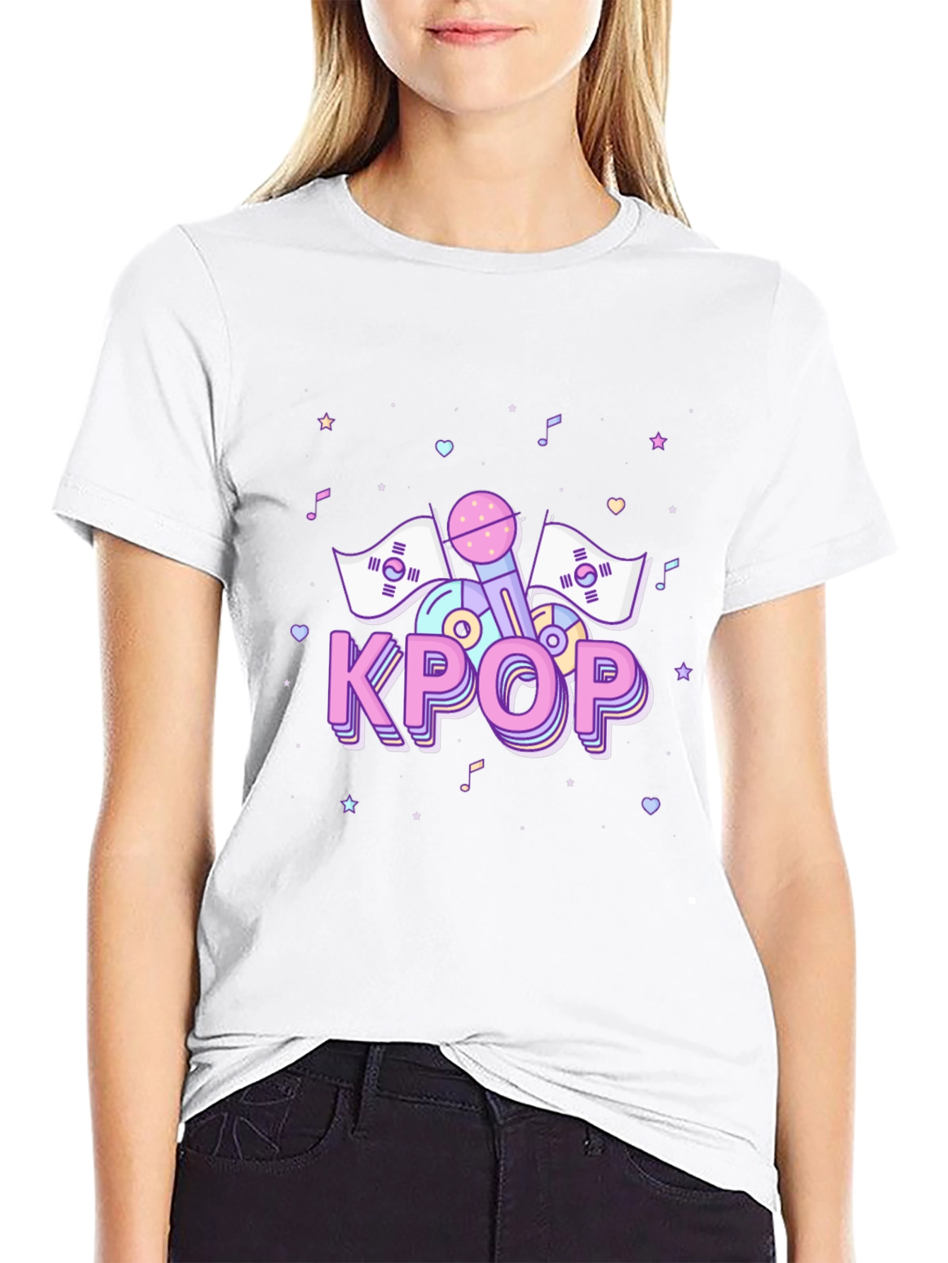 KPOP Graphic T-Shirt - Music Lover Tee