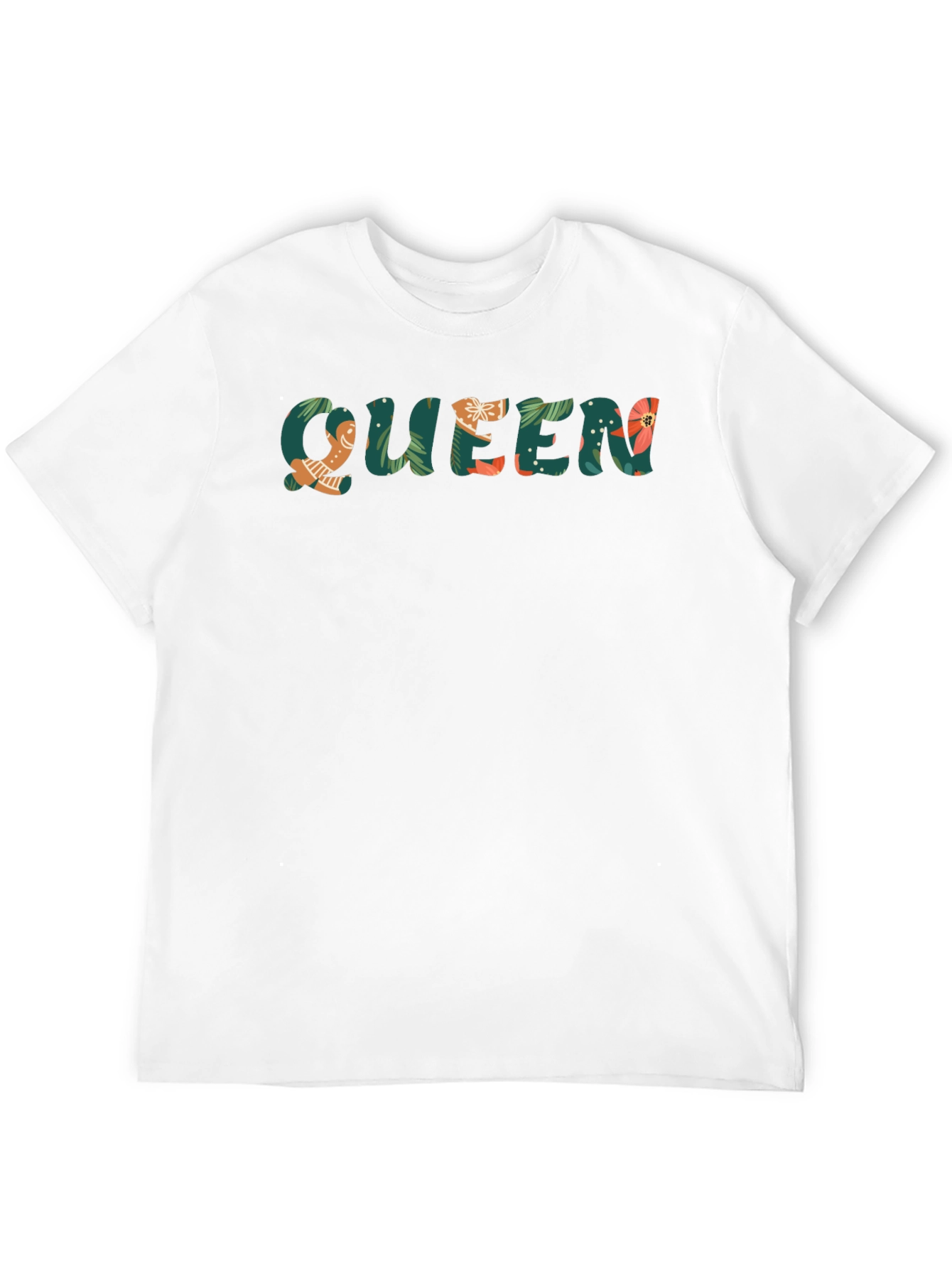 Tropical Queen Black T-Shirt