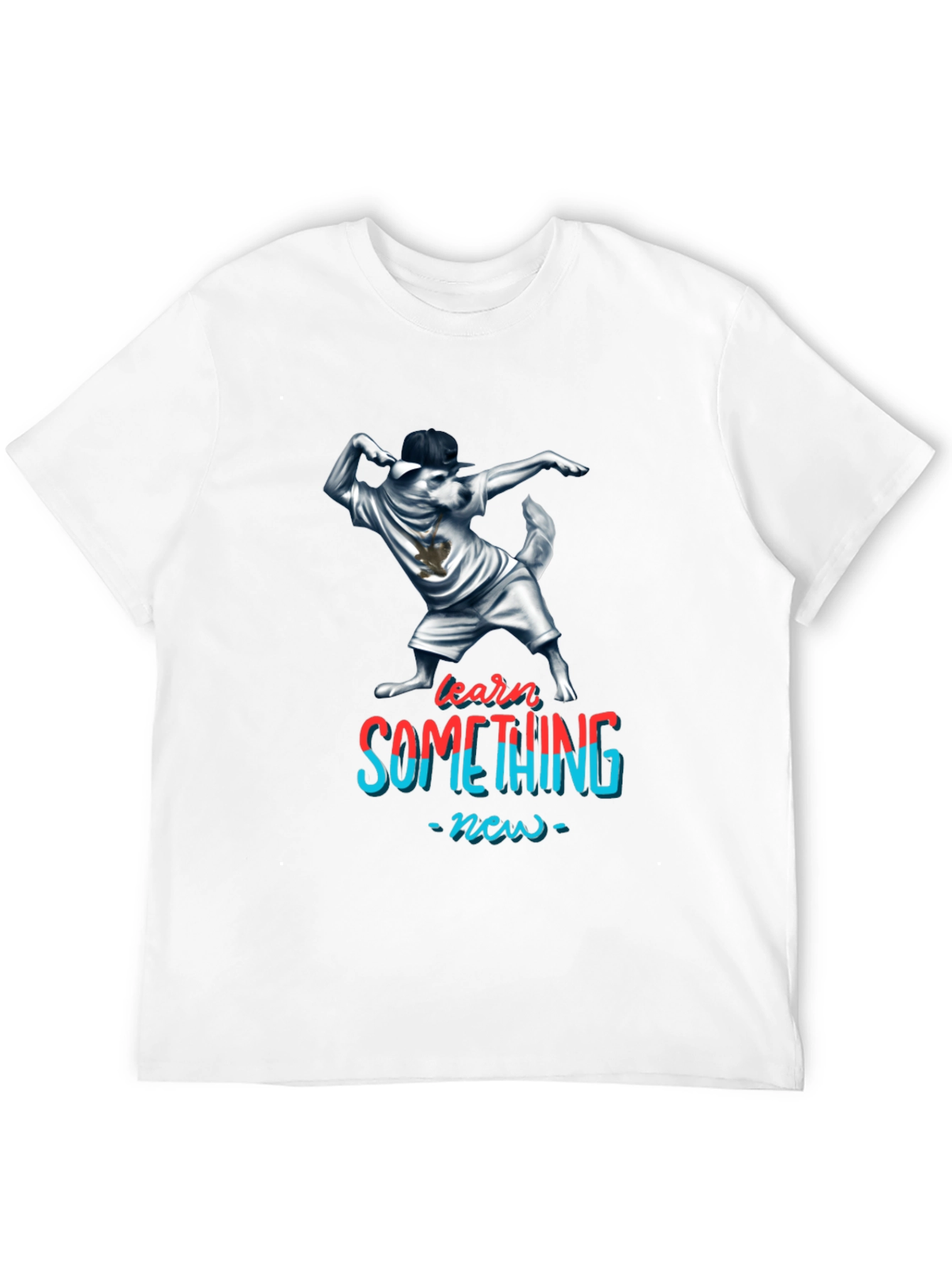 Dabbing Dog T-Shirt - Learn Something New