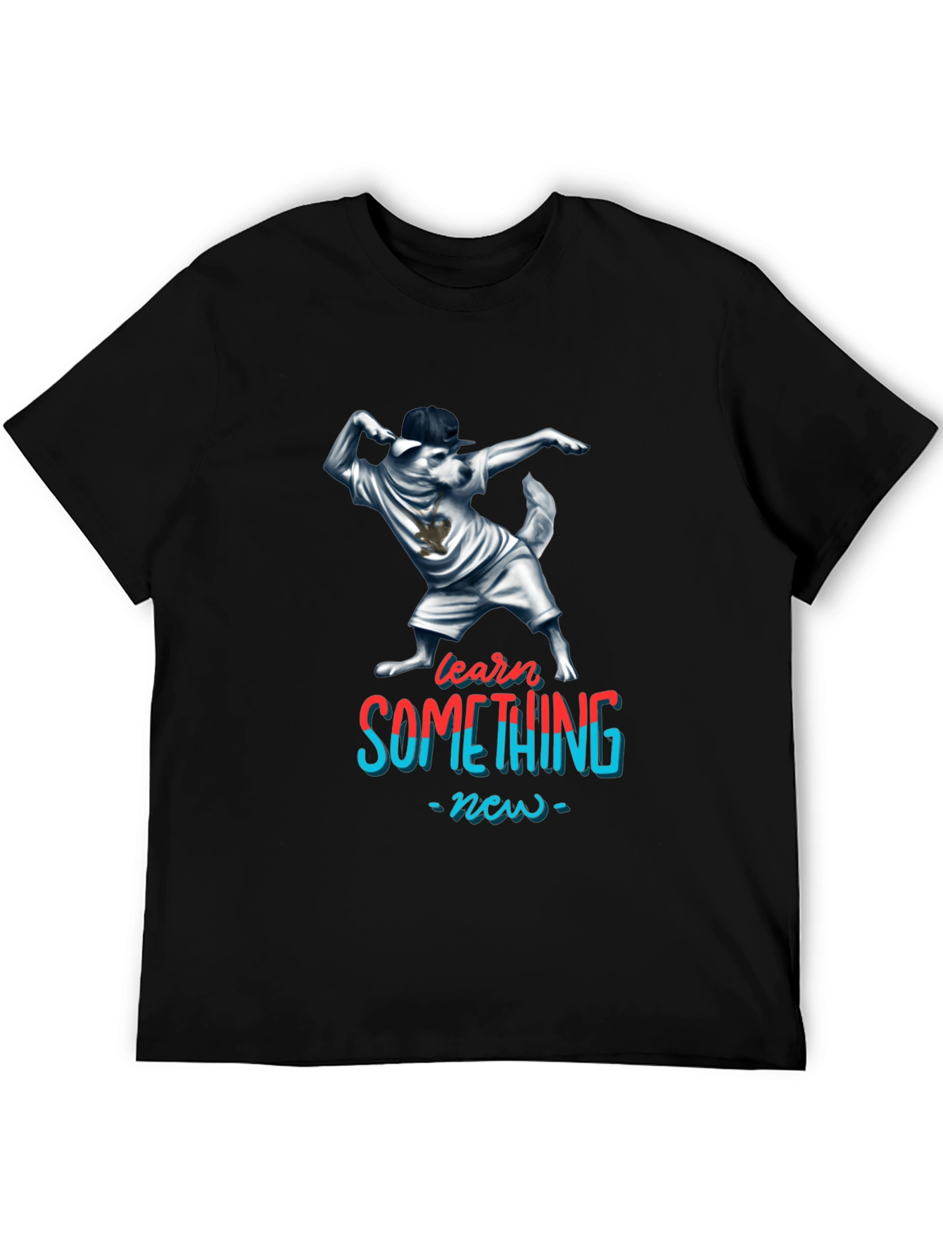 Dabbing Dog T-Shirt - Learn Something New