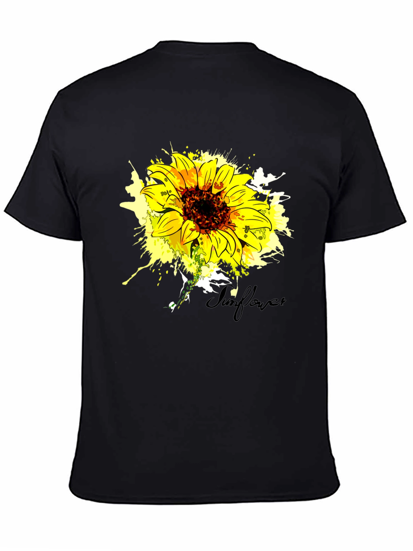 Sunflower Watercolor Graphic Tee