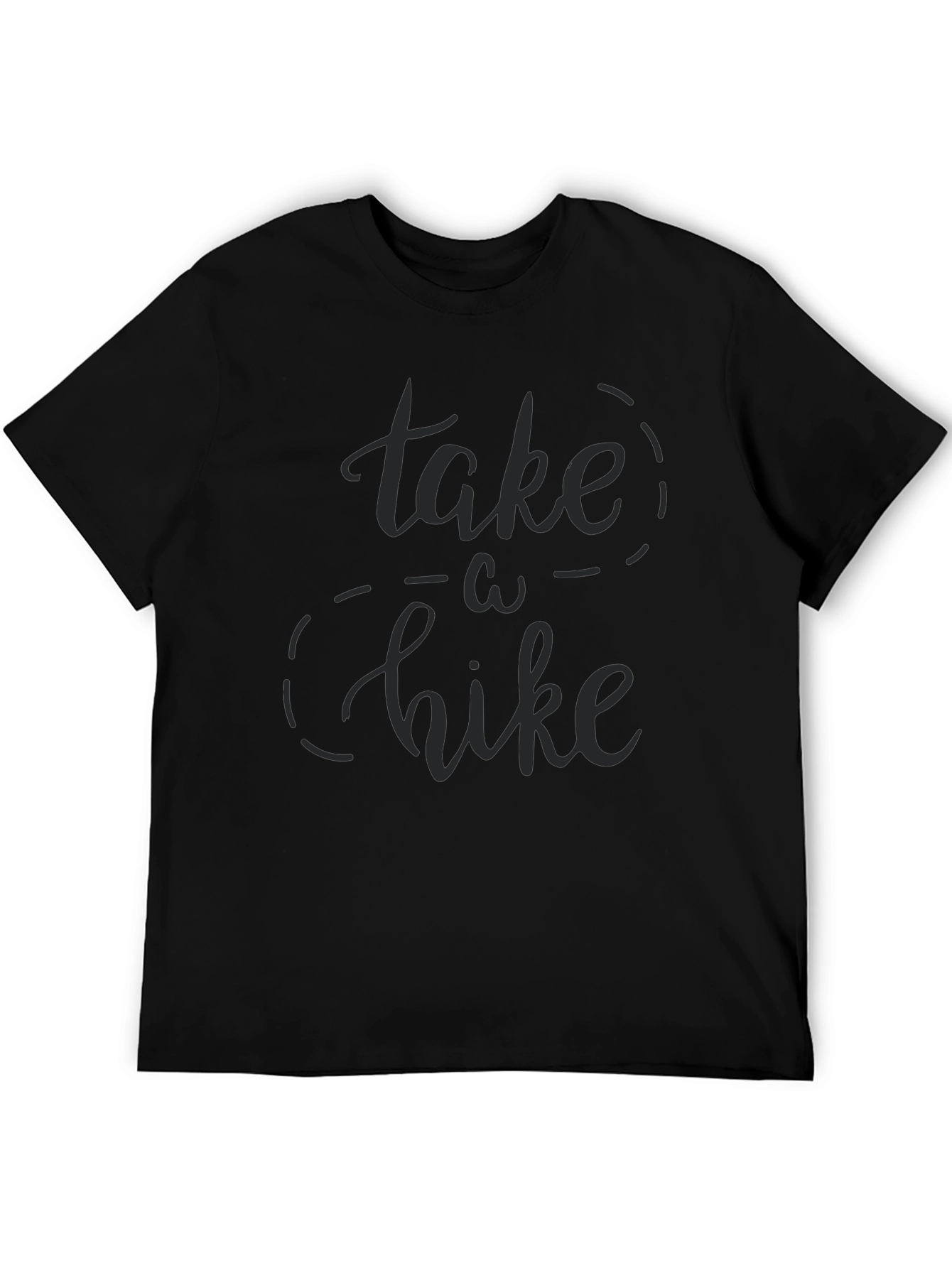 Take a Hike Black Graphic Tee