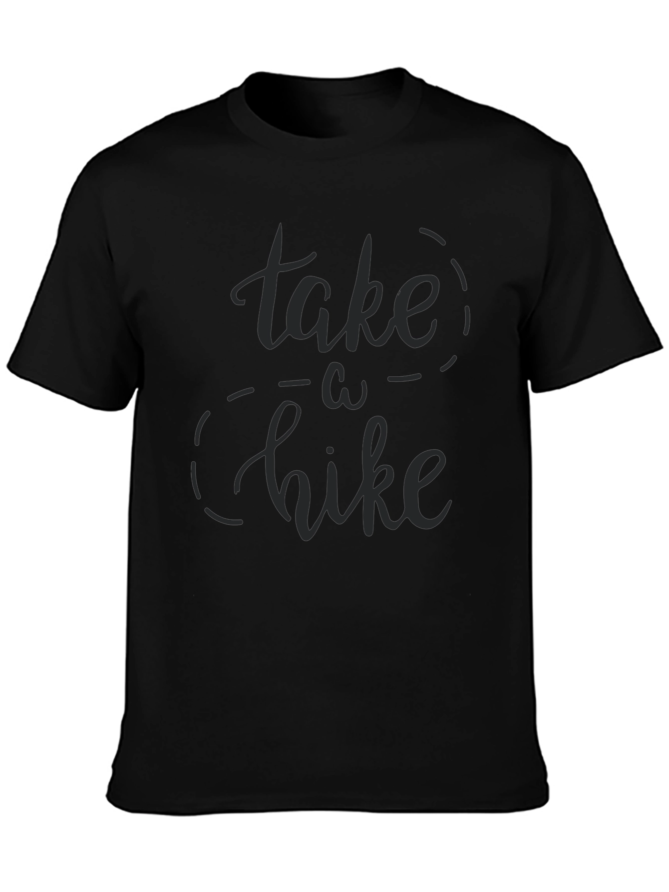 Take a Hike Black Graphic Tee