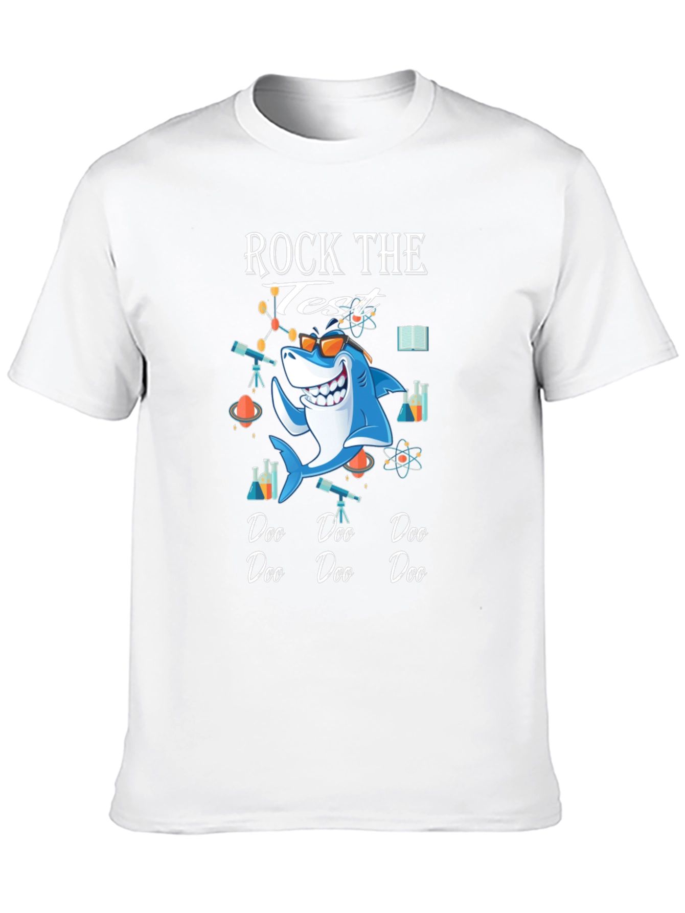 Rock The Test Shark T-Shirt