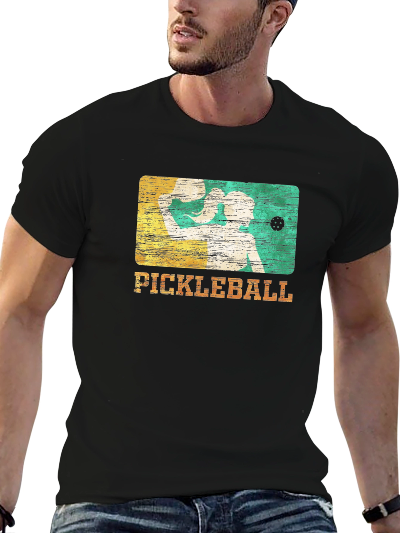 Pickleball Retro Graphic Tee