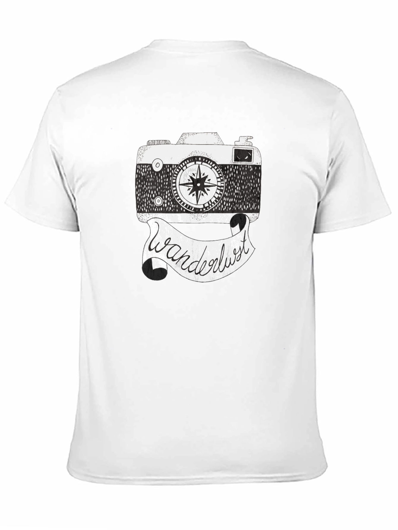 Wanderlust Camera Graphic Tee - Adventure Awaits!
