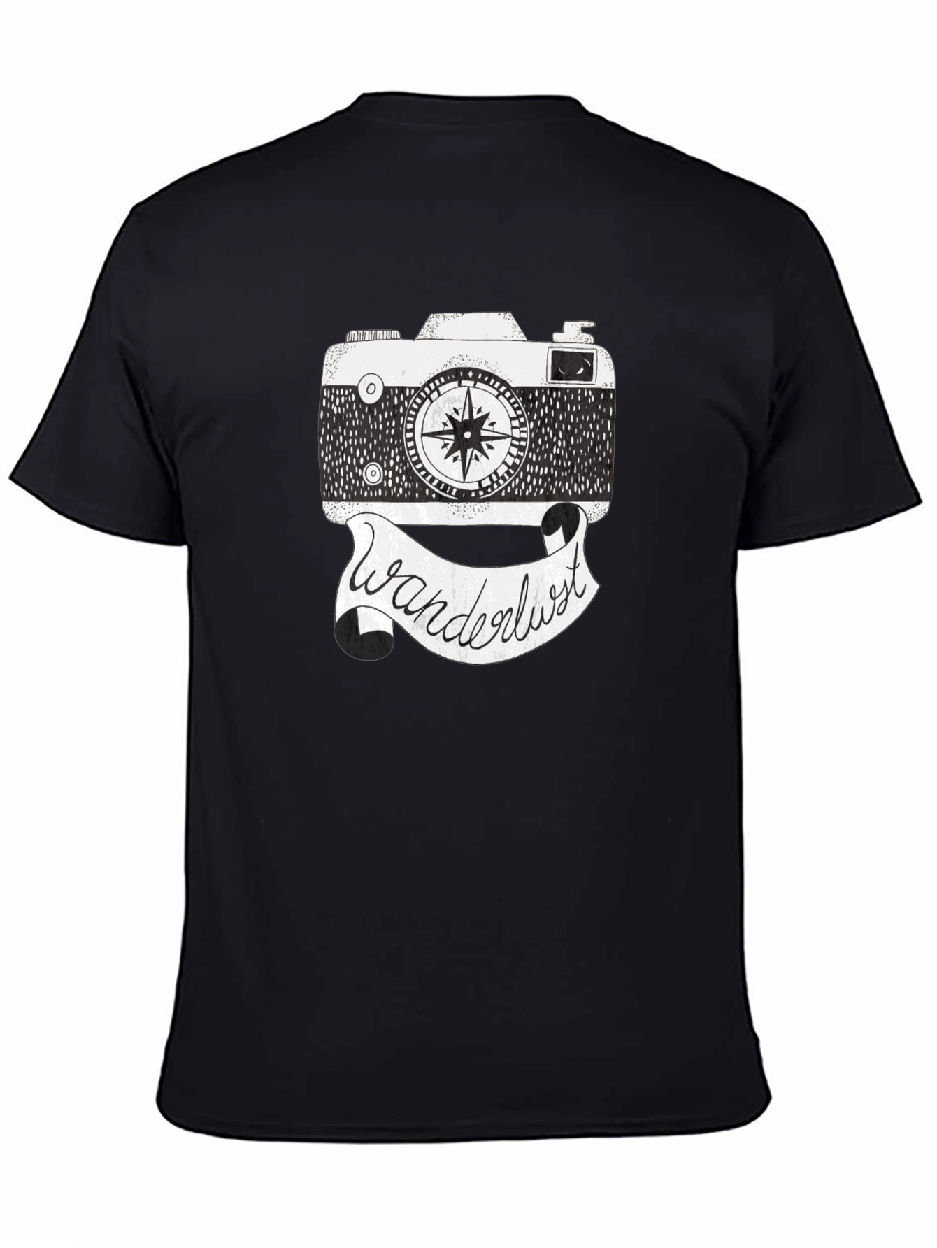 Wanderlust Camera Graphic Tee - Adventure Awaits!