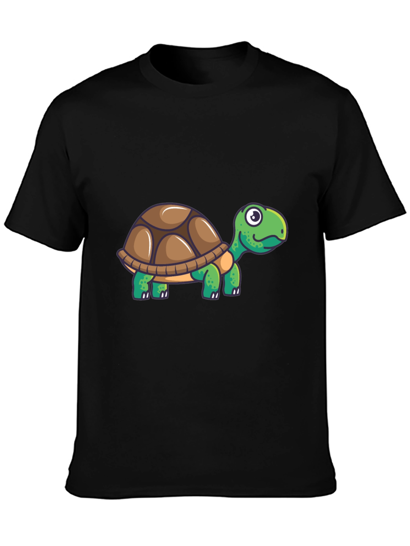 Turtle Graphic Tee - Cool Cartoon Design