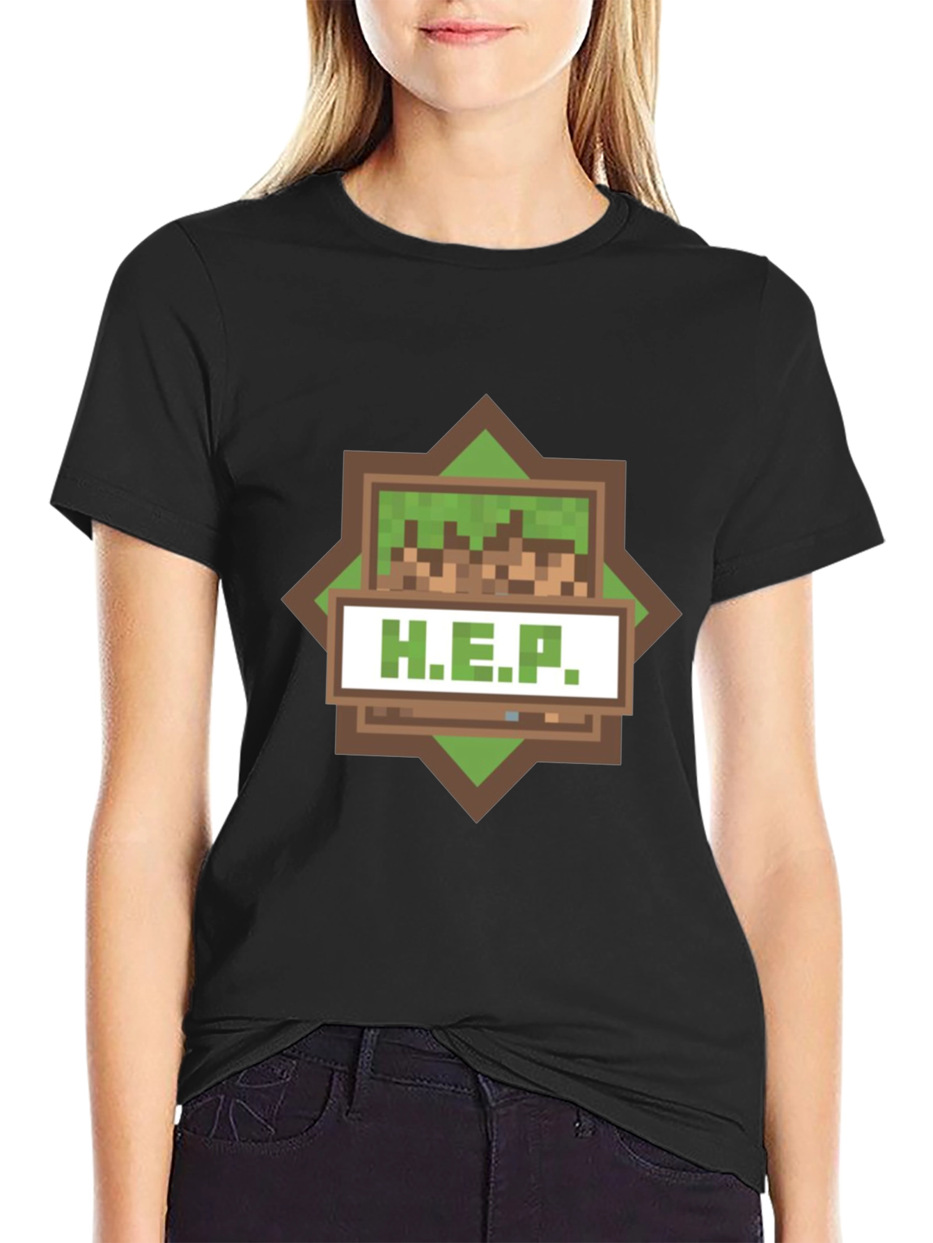 Pixel Art H.E.P. T-Shirt - Gamer Style