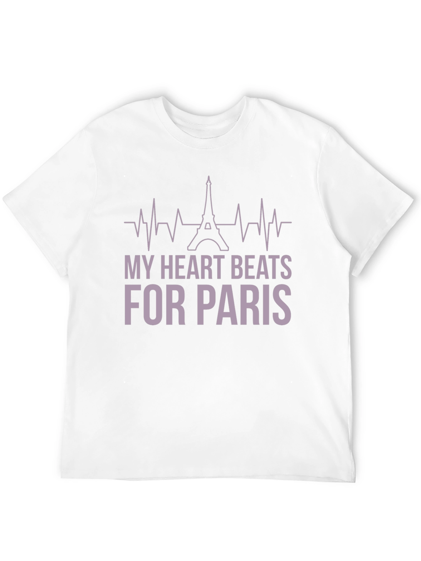 Paris Lover T-Shirt: My Heart Beats for Paris