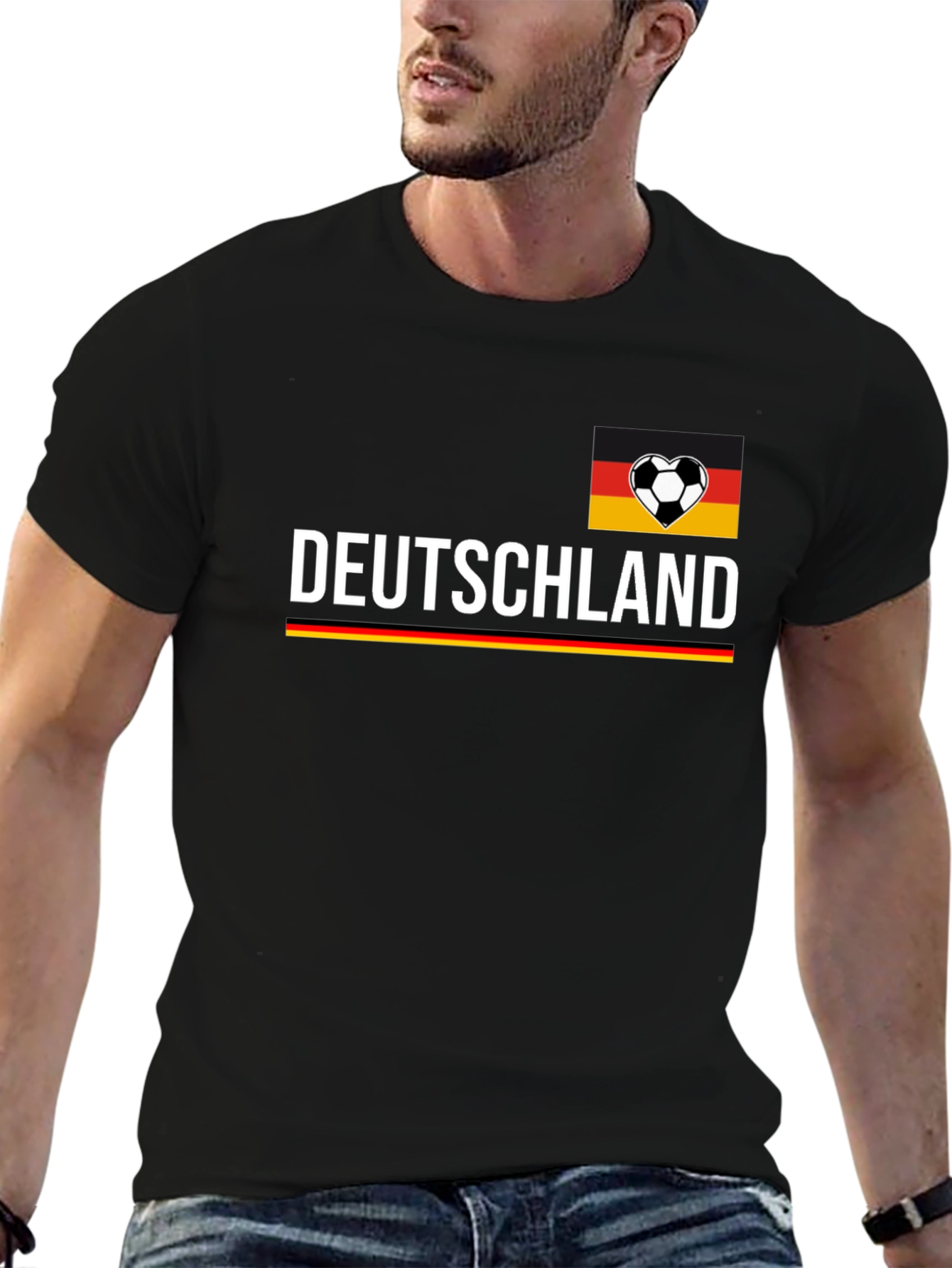 Deutschland Football Tee - German Pride T-Shirt