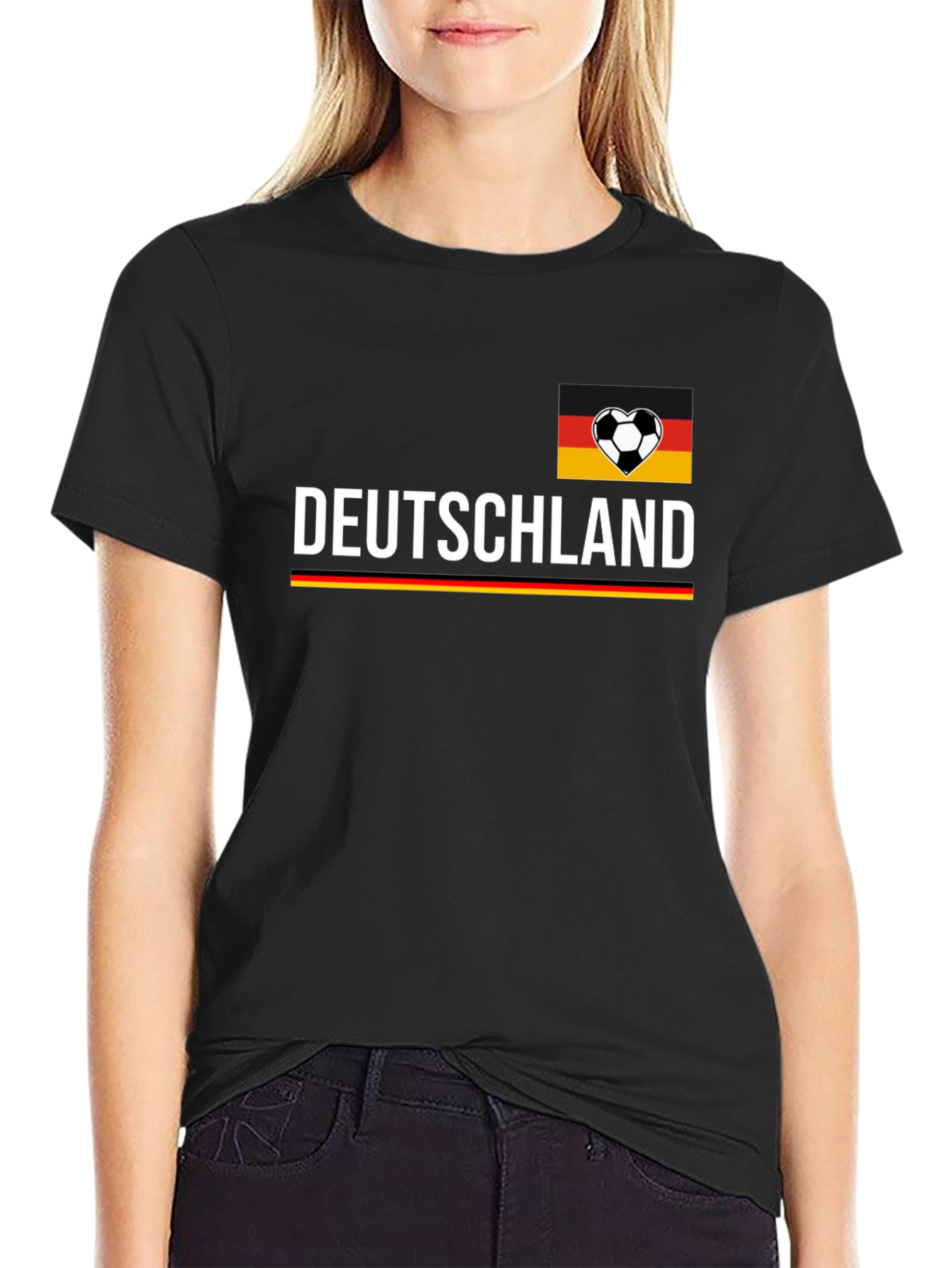 Deutschland Football Tee - German Pride T-Shirt