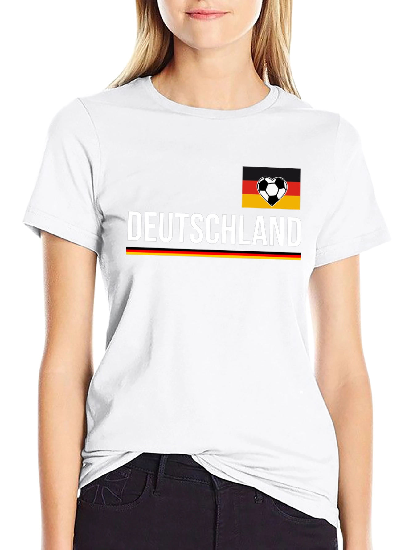 Deutschland Football Tee - German Pride T-Shirt