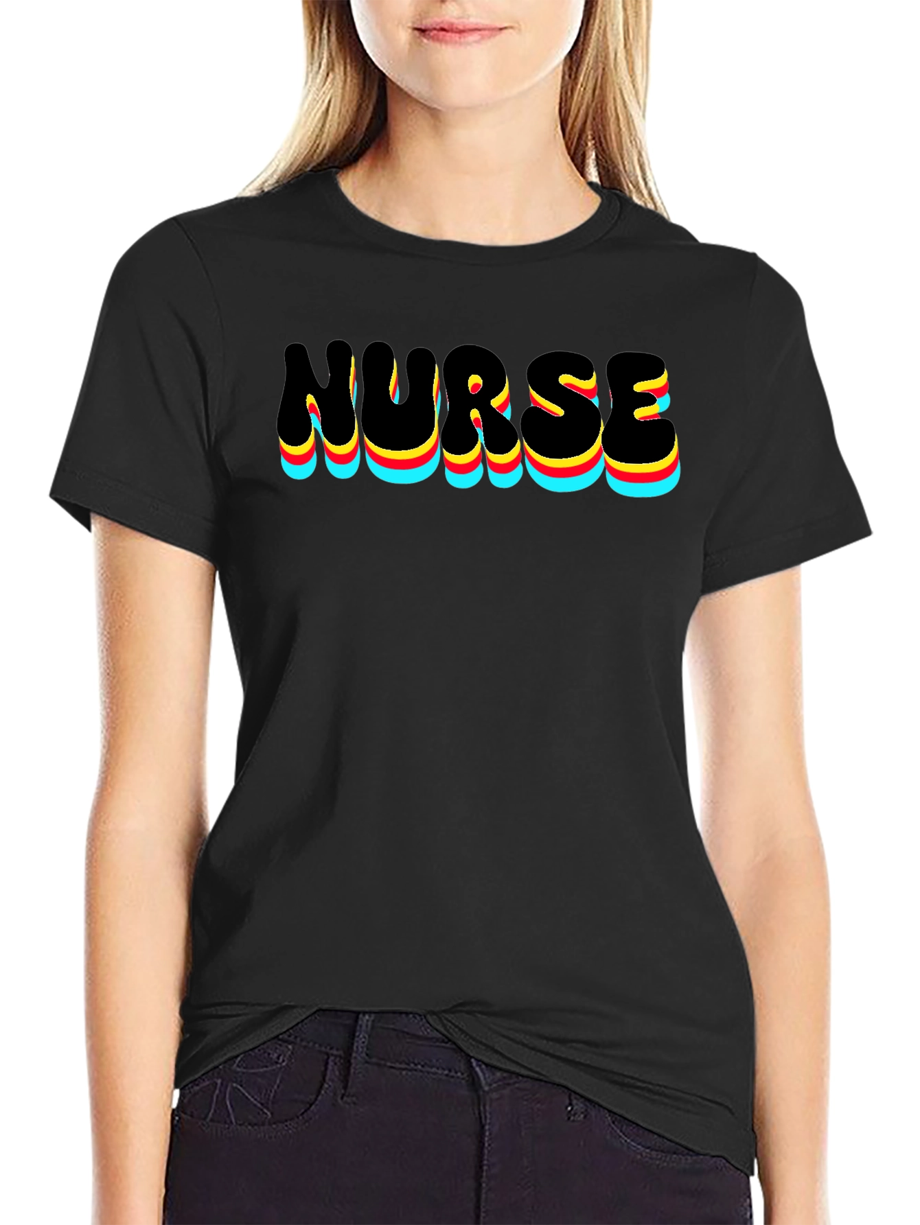Retro Nurse T-Shirt - Novelty Tee