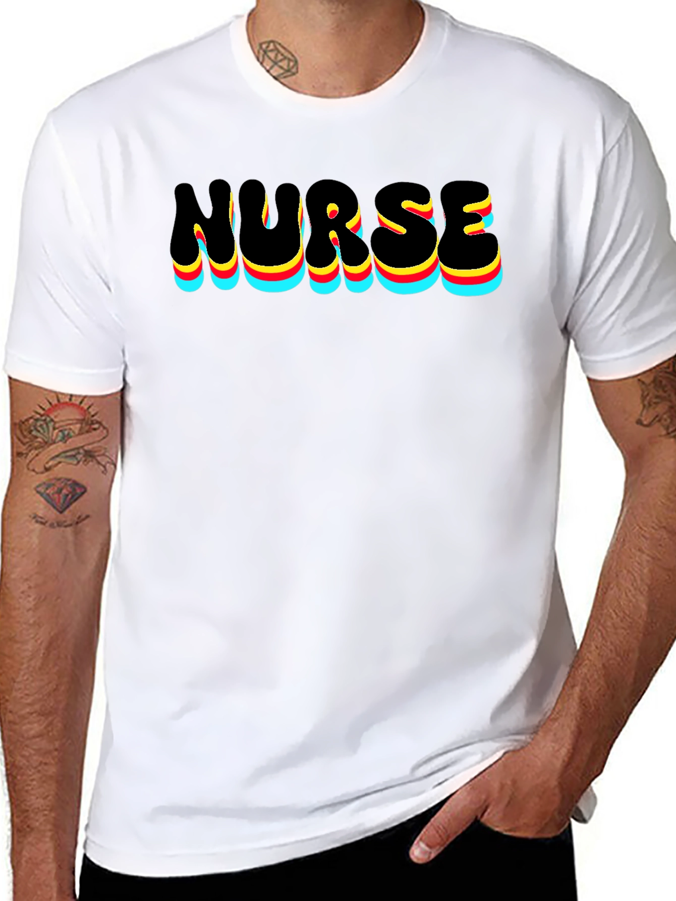 Retro Nurse T-Shirt - Novelty Tee