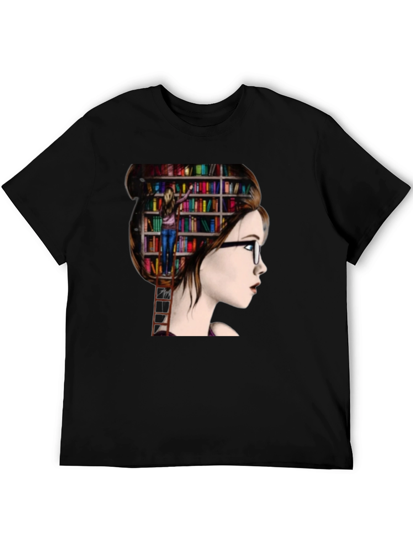 Book Lover T-Shirt - Reading on My Mind
